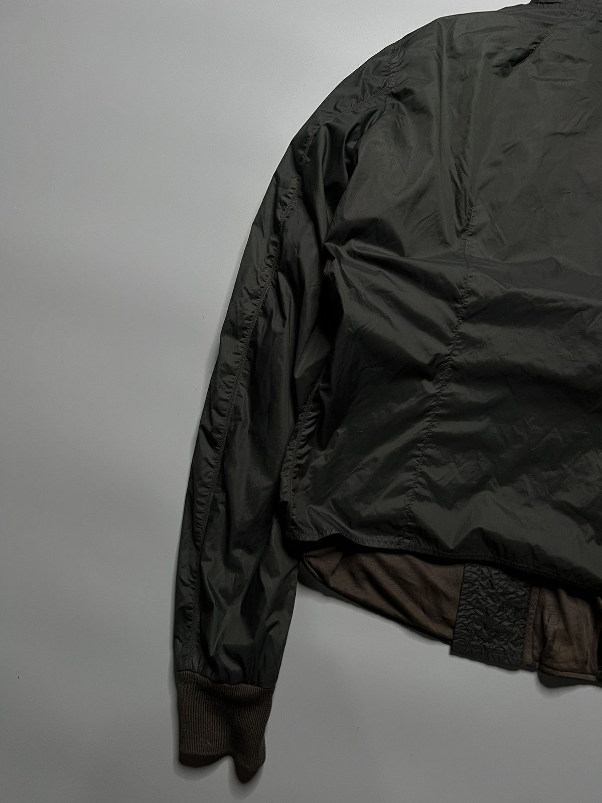 Rick Owens Archive Rick Owens Nylon hooded Bomber With Sling Attached Size US M / EU 48-50 / 2 - 17 Thumbnail