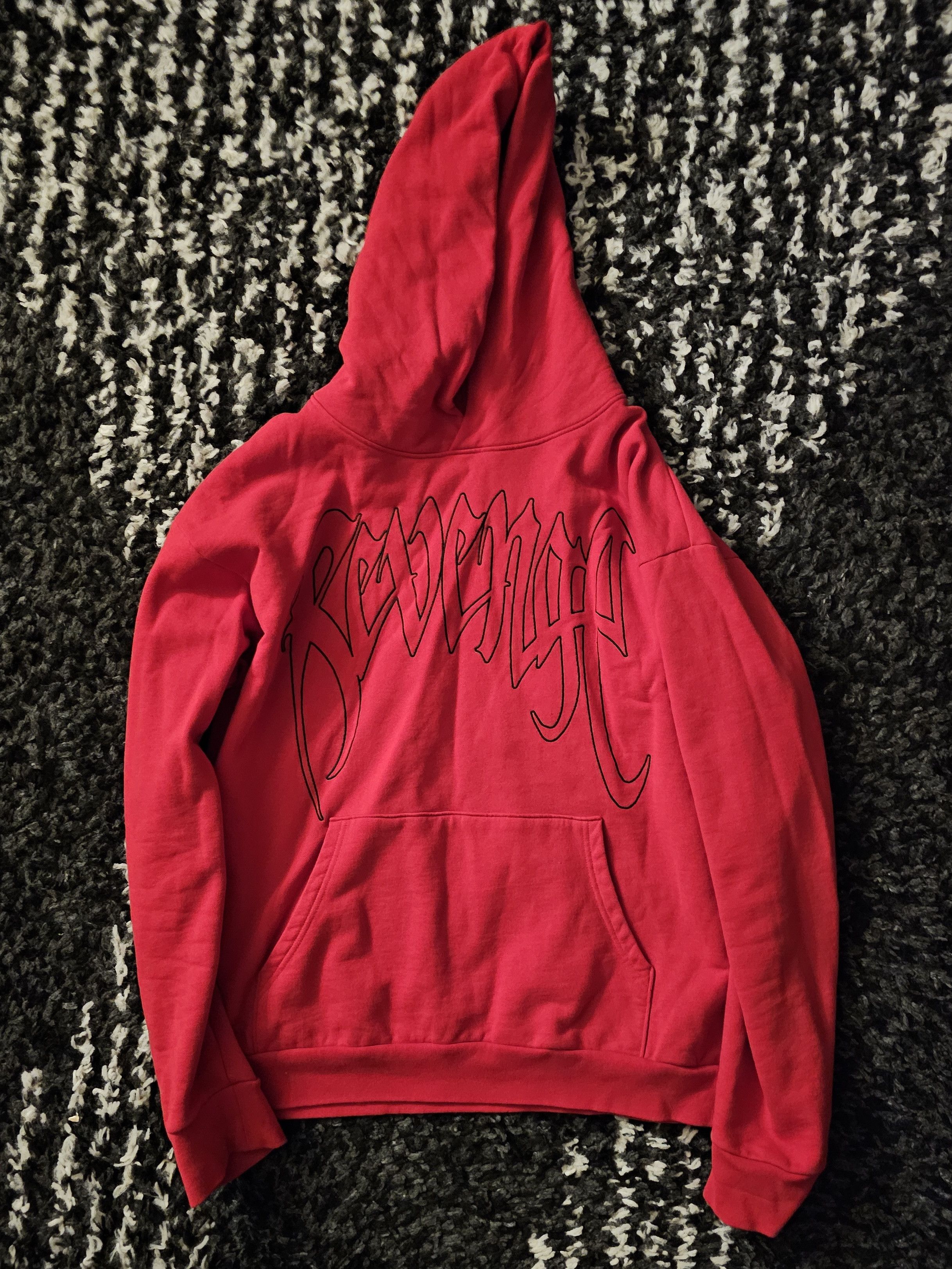 Revenge Revenge Red Arch Hoodie Size US XL / EU 56 / 4 - 1 Thumbnail