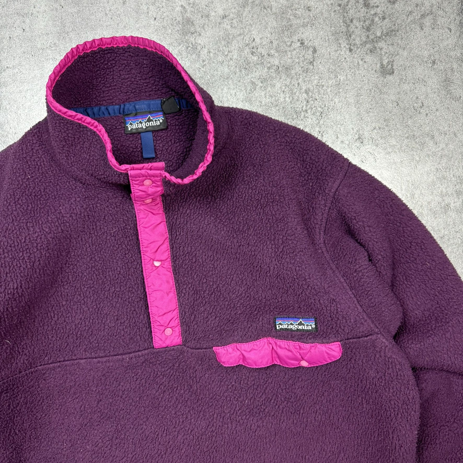 Patagonia × Vintage Vintage Patagonia Snap T Retro Fleece Pullover Size US M / EU 48-50 / 2 - 2 Thumbnail