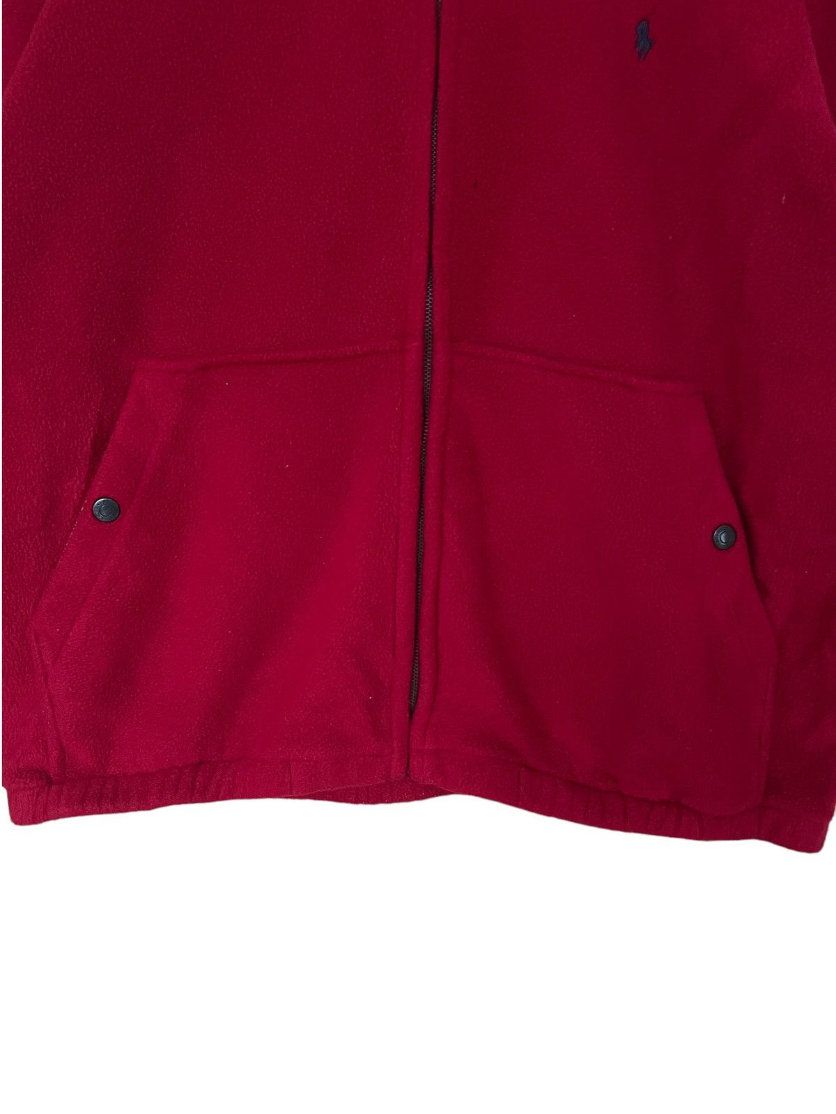 Vintage Vintage Brand Polo Ralph Lauren Fleece Zipper Jacket 1990s Size US M / EU 48-50 / 2 - 4 Thumbnail