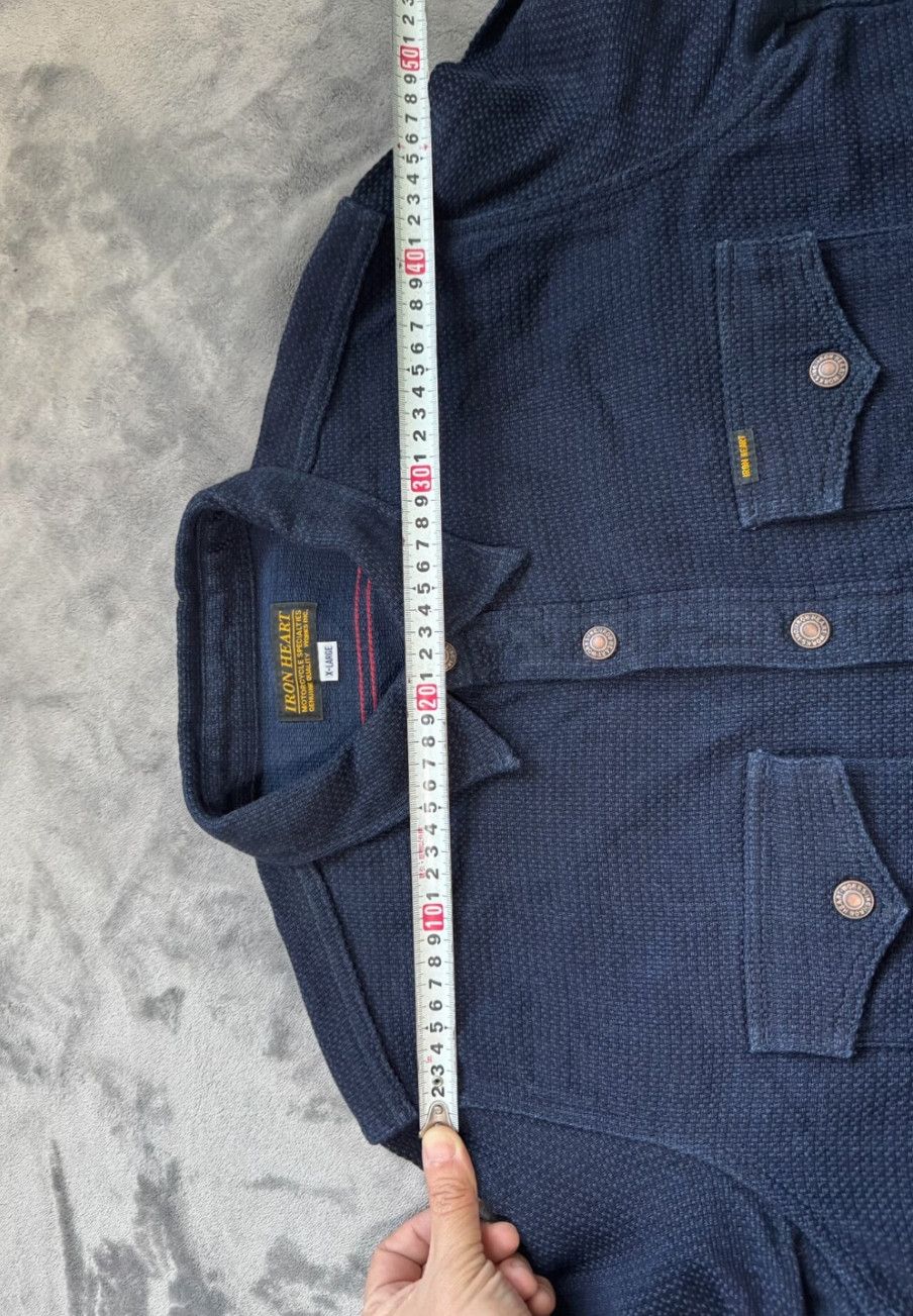 Iron Heart Iron Heart sizeXL laminated indigo denim shirtSulphu Size US XL / EU 56 / 4 - 6 Thumbnail