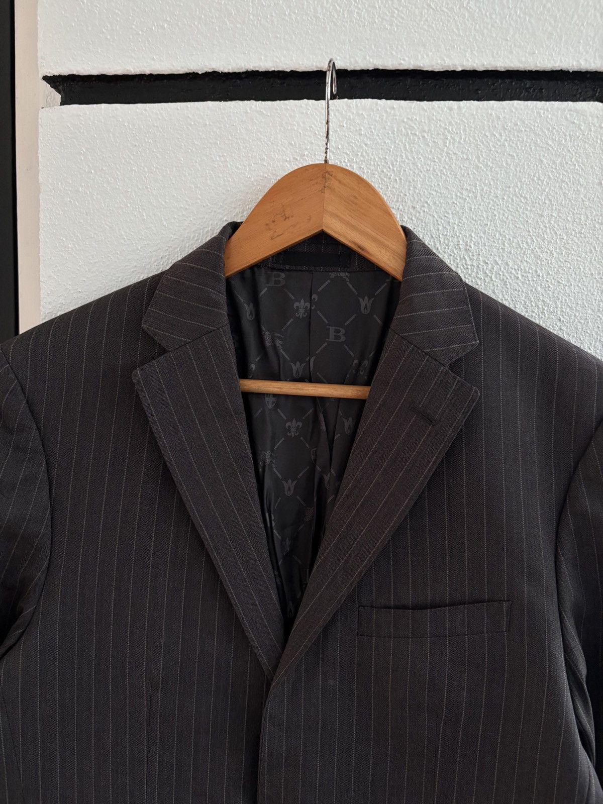 Burberry Burberry Black Label Stripped Blazer Jacket Size US S / EU 44-46 / 1 - 2 Thumbnail