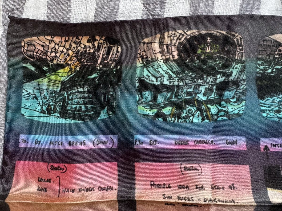 Paul Smith Ridley Scott x Paul Smith Alien Covenant Silk Pocketsquare Size ONE SIZE - 3 Thumbnail