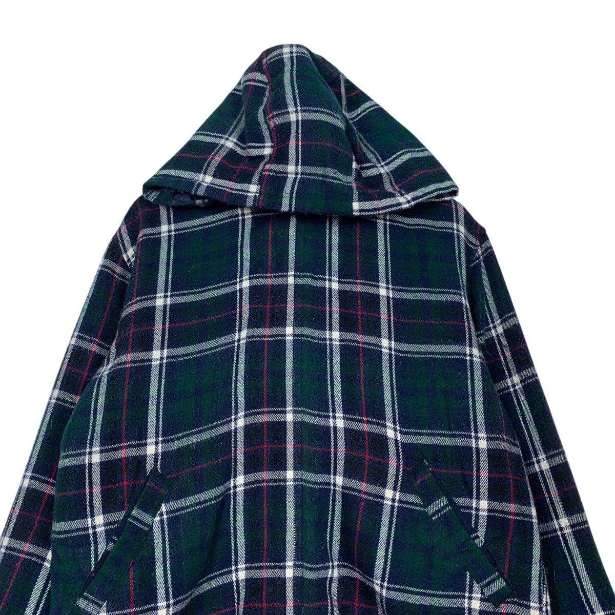 Vintage ZIPPO Green Checked Zipper Hoodie Jacket #2262-C100 Size US L / EU 52-54 / 3 - 2 Thumbnail