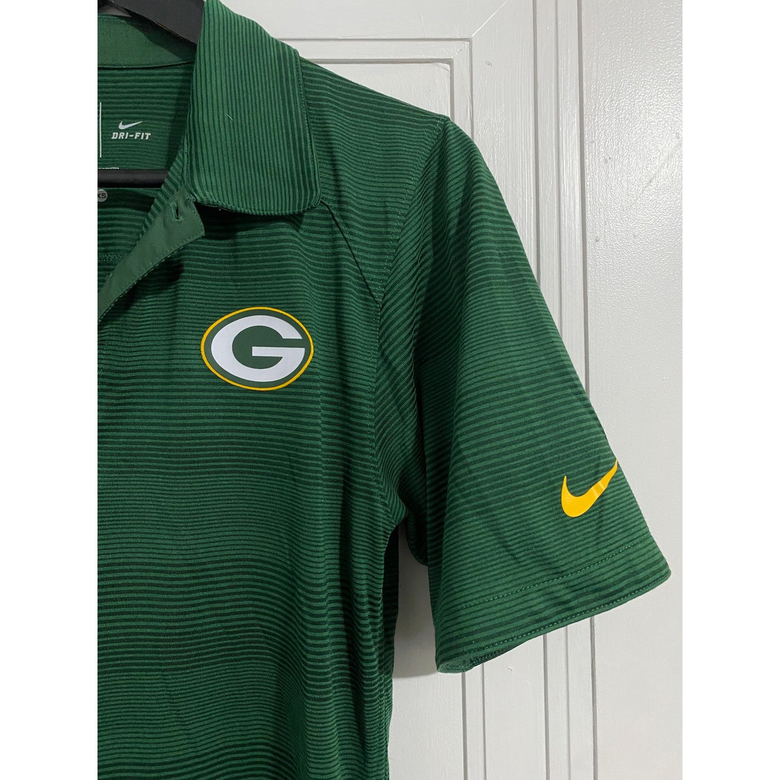 Nike Green Bay Packers Nike Dri-Fit Polo Size XS Size US XS / EU 42 / 0 - 2 Thumbnail
