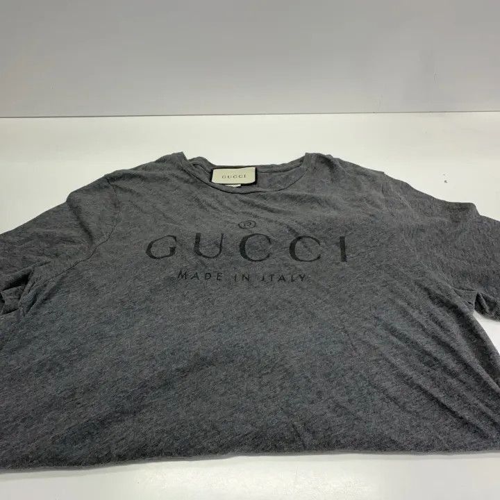 Gucci Gucci Gucci Logo Print Short Sleeve T-Shirt -2506 Size US L / EU 52-54 / 3 - 8 Thumbnail