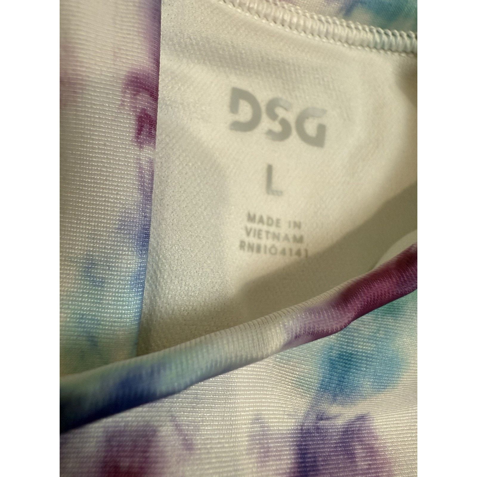 Other DSG Girls Large Short Sleeve One Piece Swimsuit Tide Dye Size L / US 10 / IT 46 - 6 Thumbnail
