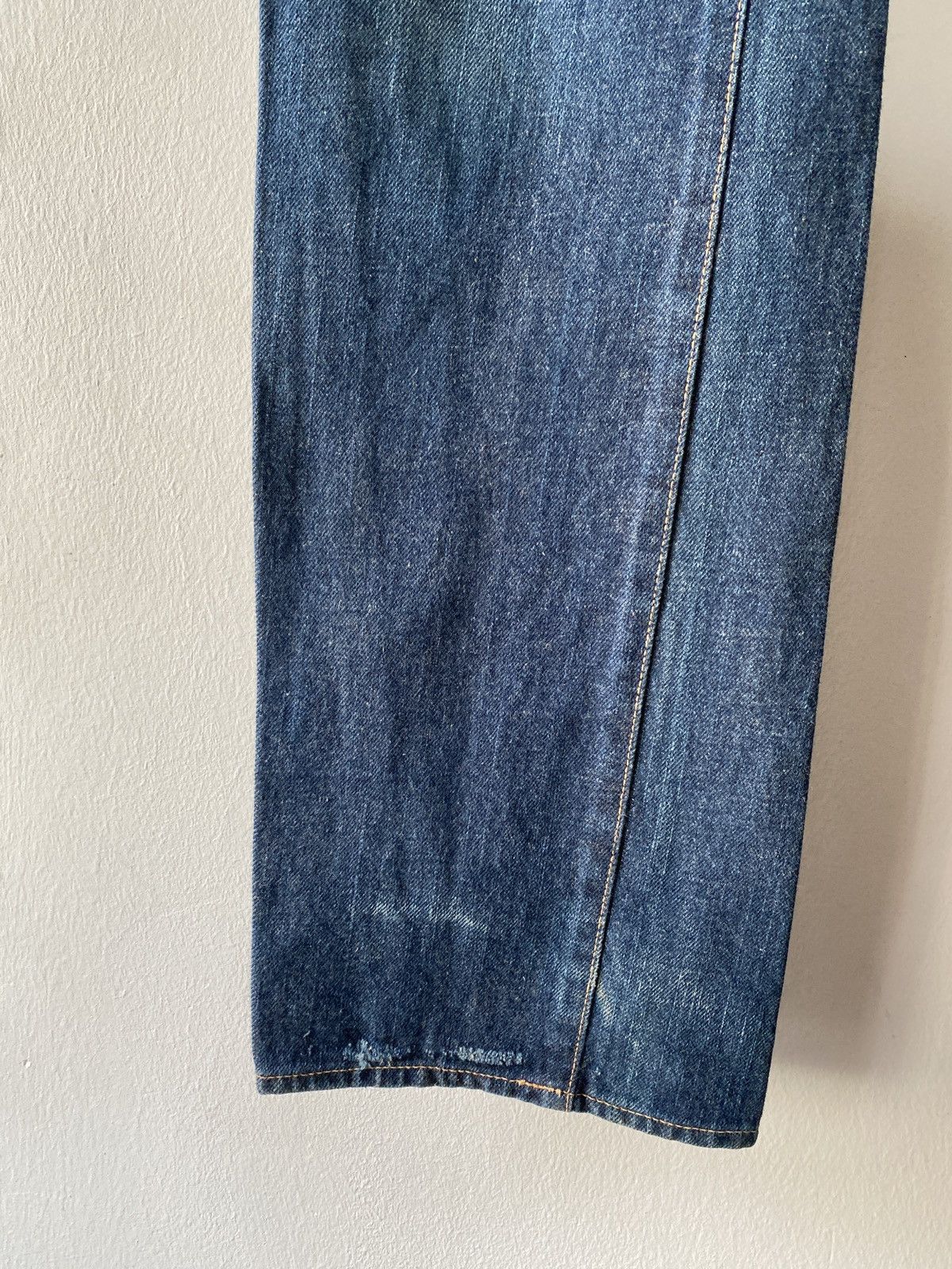 Japanese Vintage 45RPM Indigo Blue Denim
