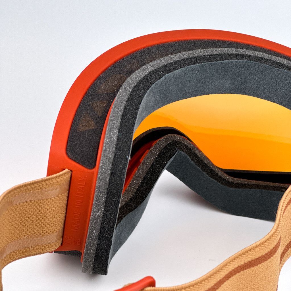 Chloe NEW Chloe CH0072S 003 Orange Multilayer Blue Zeiss Ski Mask Size ONE SIZE - 8 Thumbnail