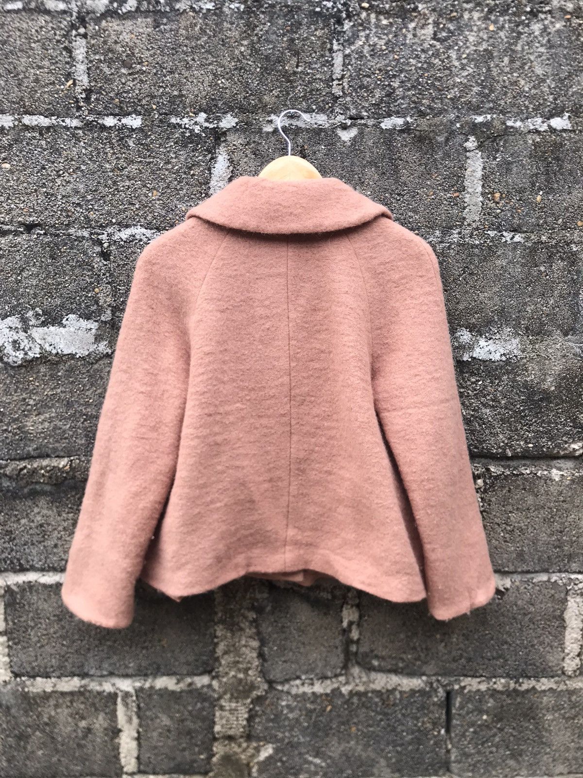 MAX&Co. 🔥 Mac & Co Max Mara Cropped Wool Coat Jacket Size M / US 6-8 / IT 42-44 - 11 Thumbnail