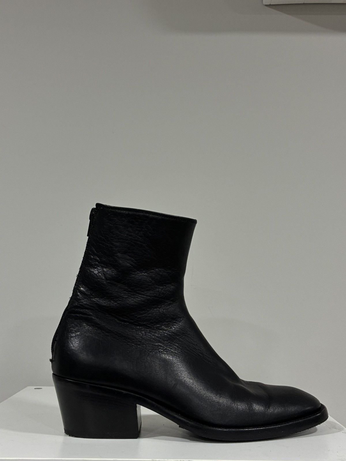 Acne Studios Square Toe Leather Boot. Size US 8 EU 41 Size US 8 / EU 41 - 10 Thumbnail