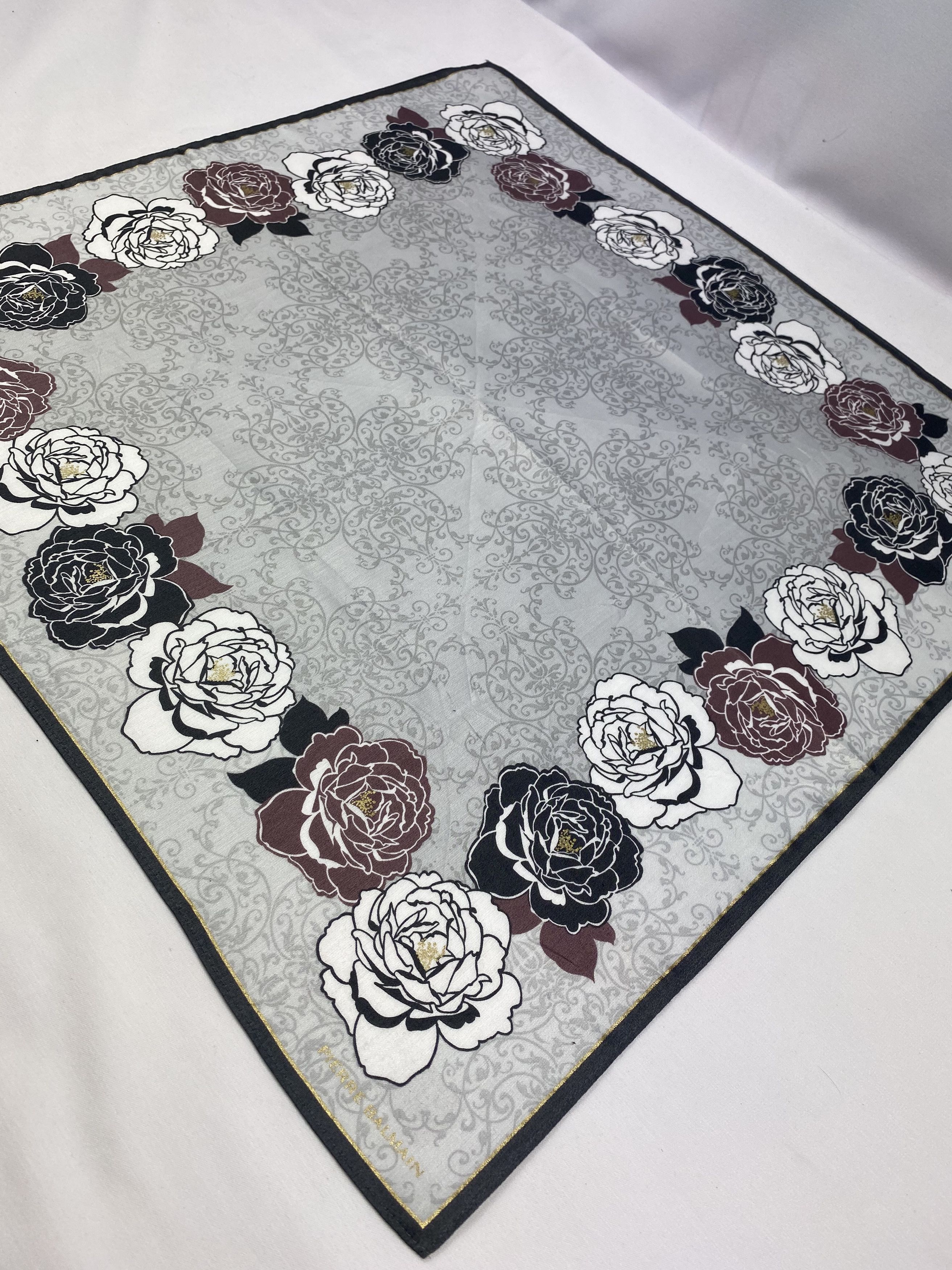 Pierre Balmain × Vintage Pierre Balmain Handkerchief / Bandana / Neckerchief Size ONE SIZE - 4 Thumbnail