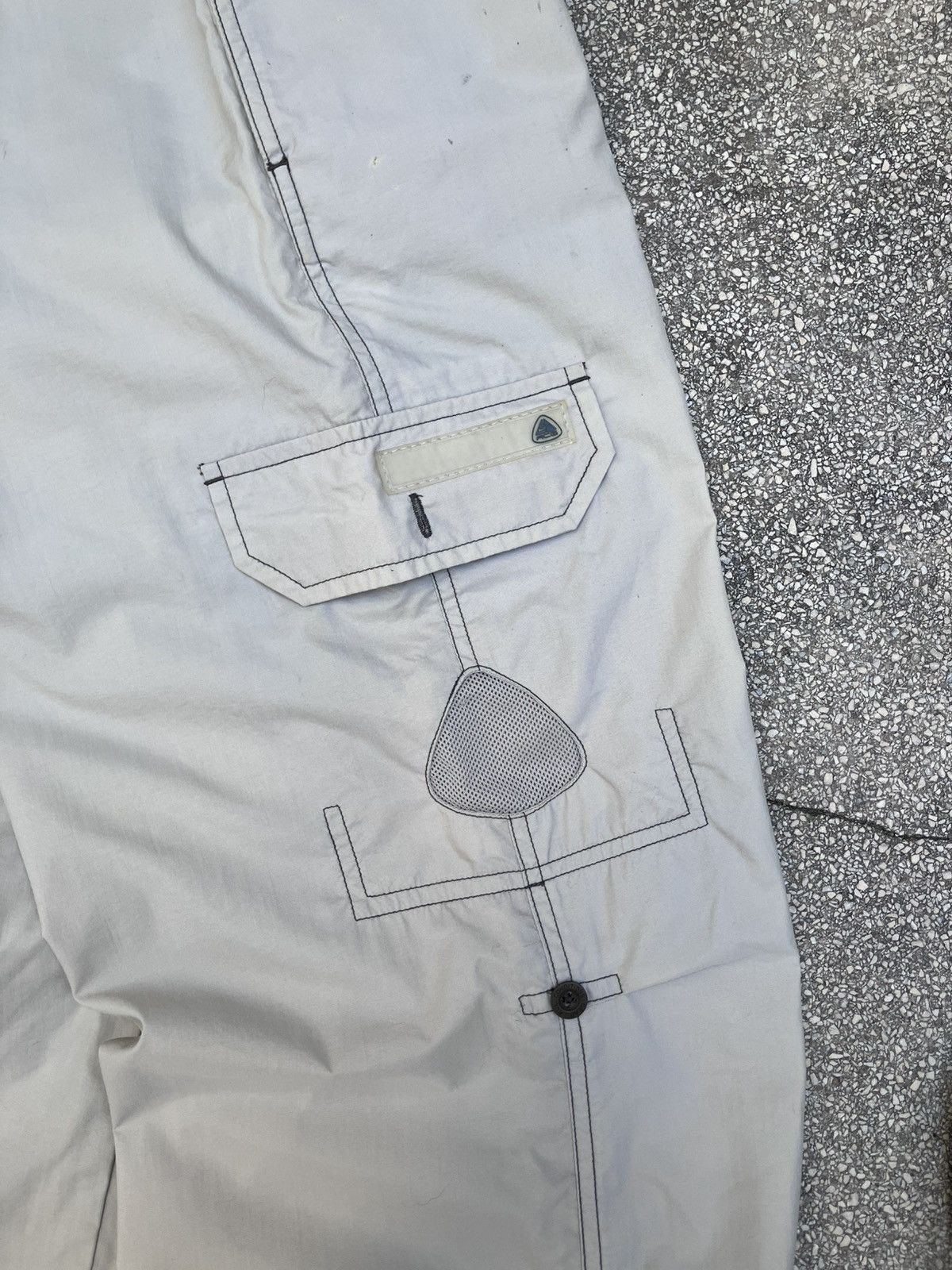 Nike ACG Vintage 2000s Nike ACG Kayak Mesh Cargo Utility Baggy Pants Size US 32 / EU 48 - 8 Thumbnail