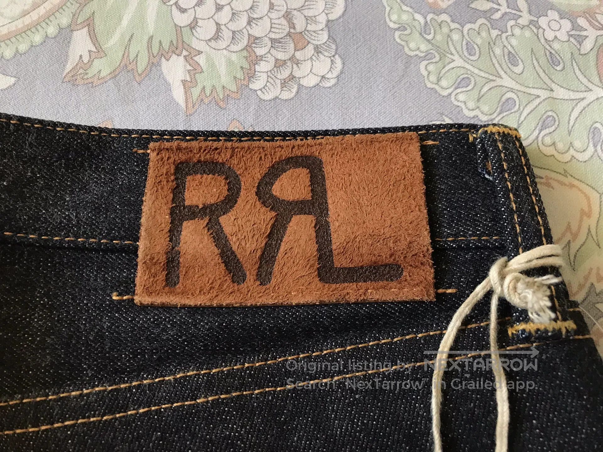 RRL Ralph Lauren RRL Low Straight Vintage Selvedge Denim. Size US 29 - 7 Thumbnail