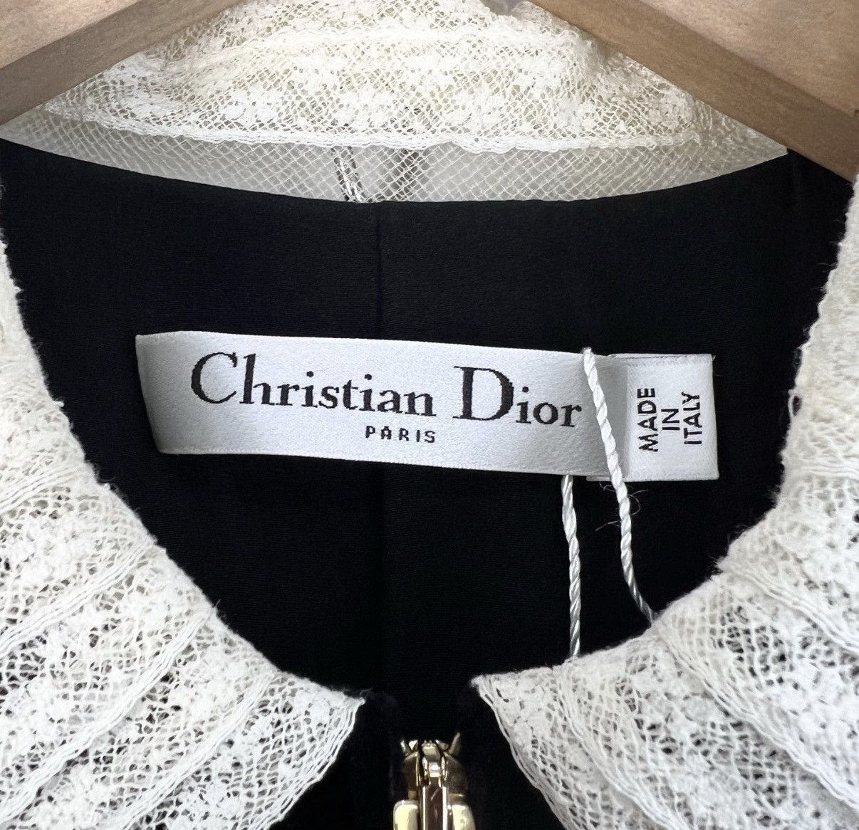 Dior Dior Embroidery and Lace Lapel Short Sleeve K12 Size XS / US 0-2 / IT 36-38 - 3 Thumbnail