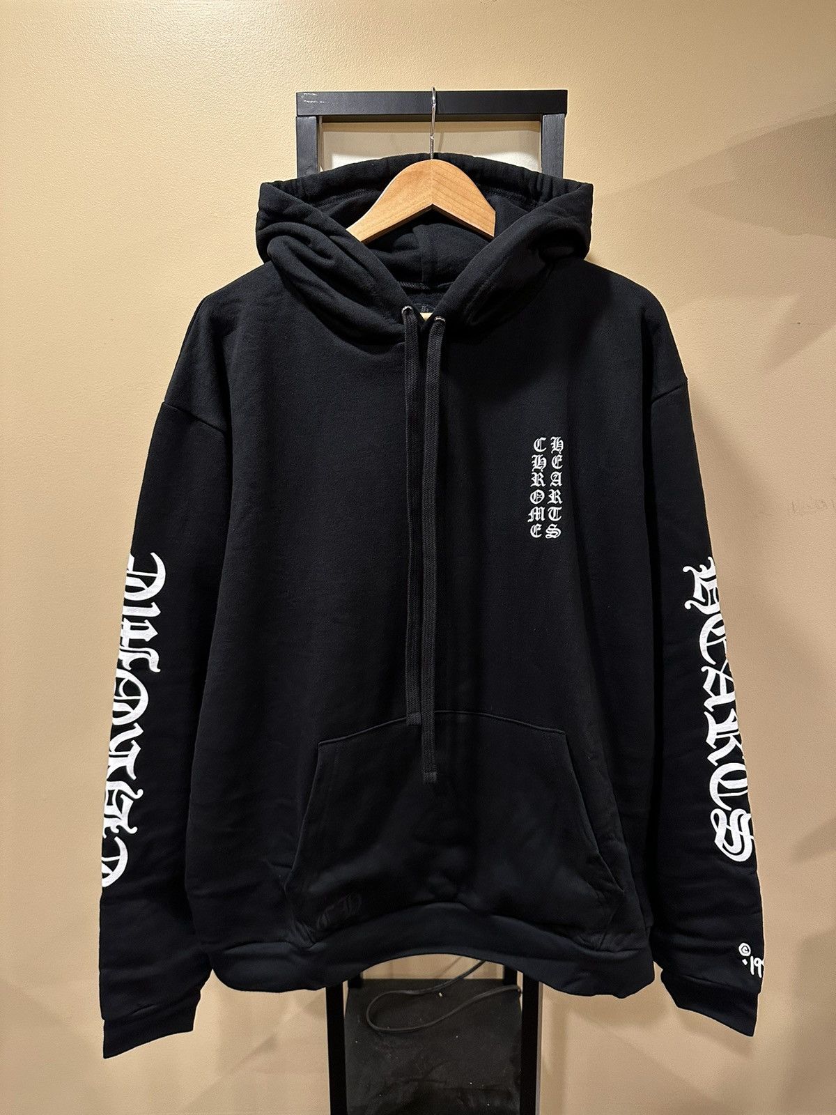 Chrome Hearts 1988 Website Exclusive Black Pullover Hoodie