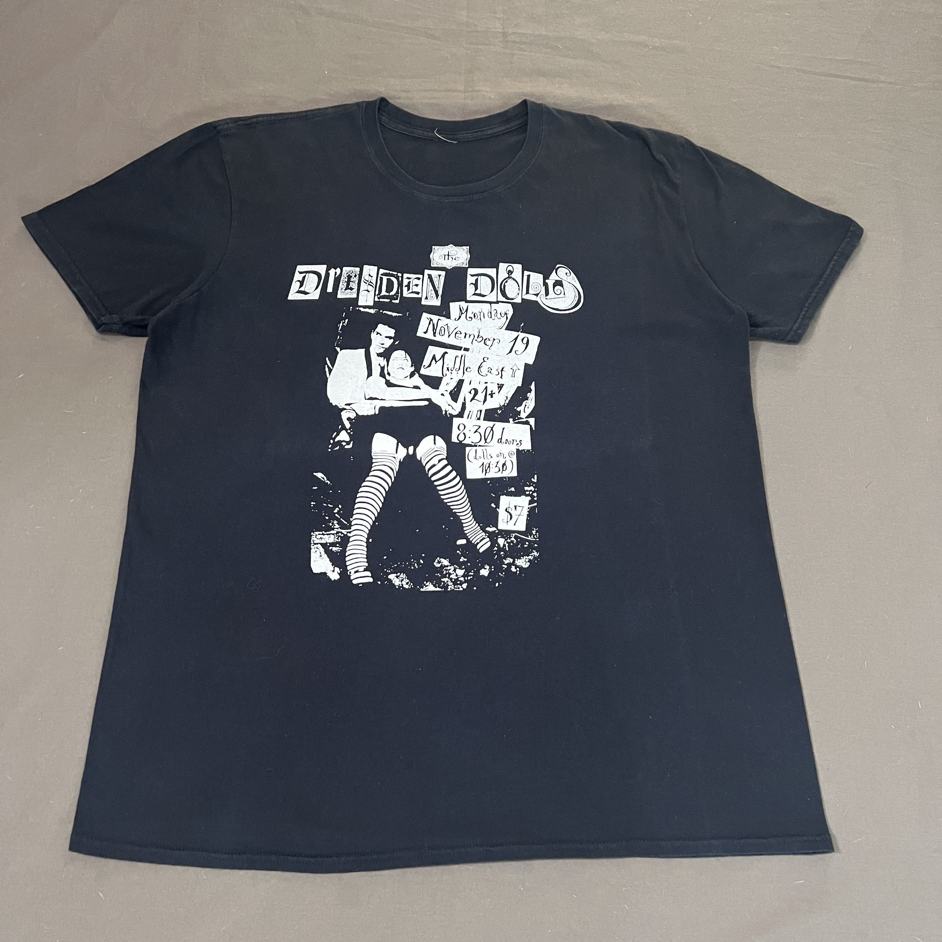 Band Tees × Seditionaries × Vintage Vintage Y2K The Dresden Dolls Dark cabaret Tee XL Gothic Size US XL / EU 56 / 4 - 3 Thumbnail