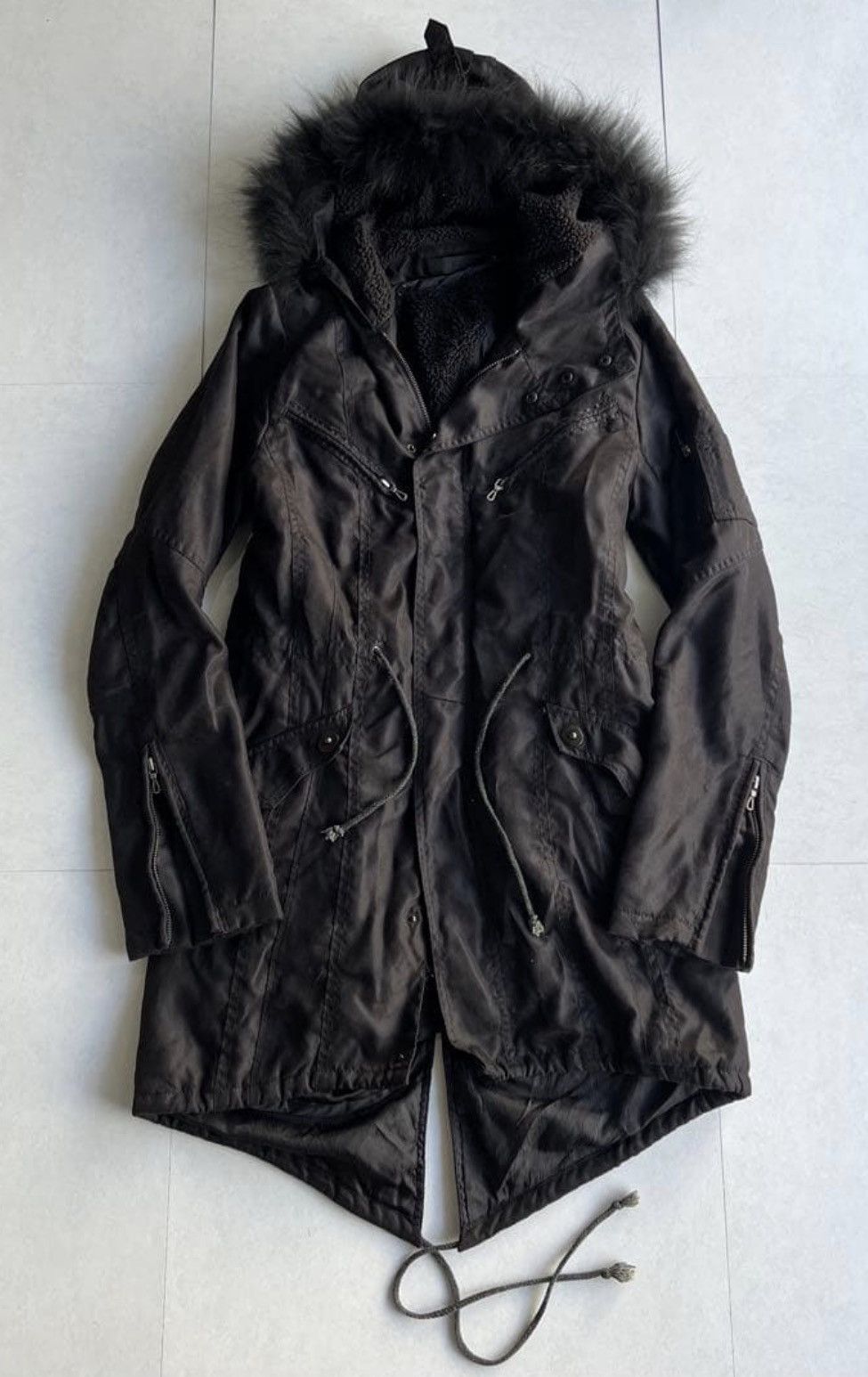 GOSTAR DE FUGA “FUGA” Fur Mods Coat Size US S / EU 44-46 / 1 - 1 Thumbnail