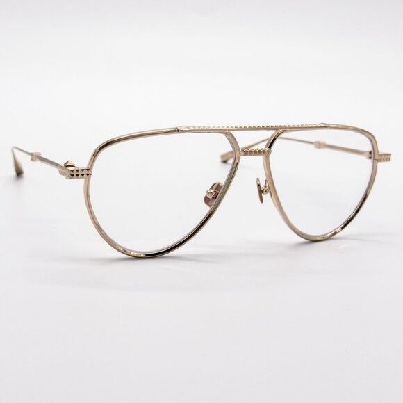 Valentino NEW VALENTINO V-STUD-II VLX-133D EYEGLASSES AVIATOR UNISEX Size ONE SIZE - 4 Thumbnail