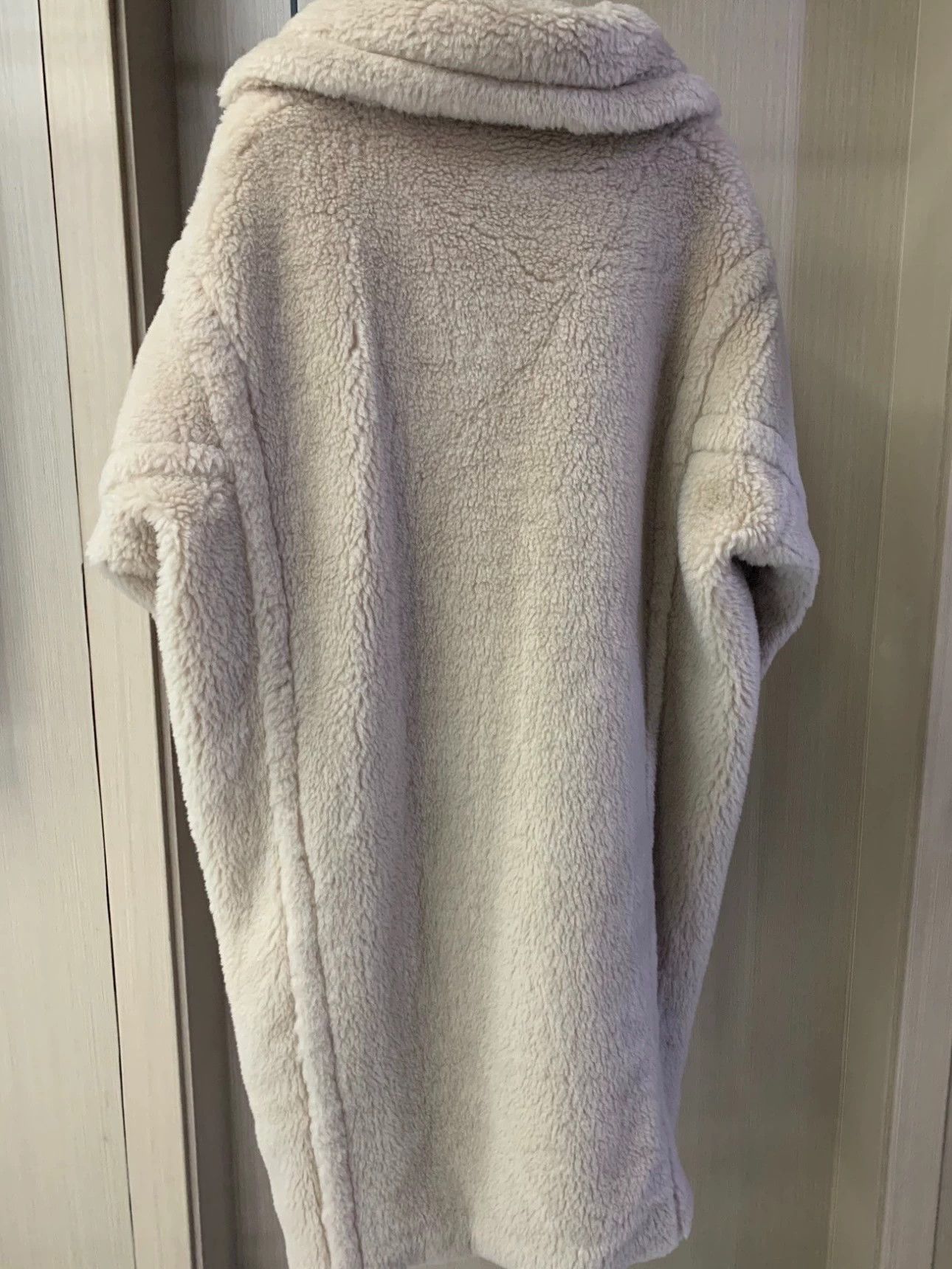 Max Mara Max Mara Teddy Coat Beige Sand L Size L / US 10 / IT 46 - 4 Thumbnail