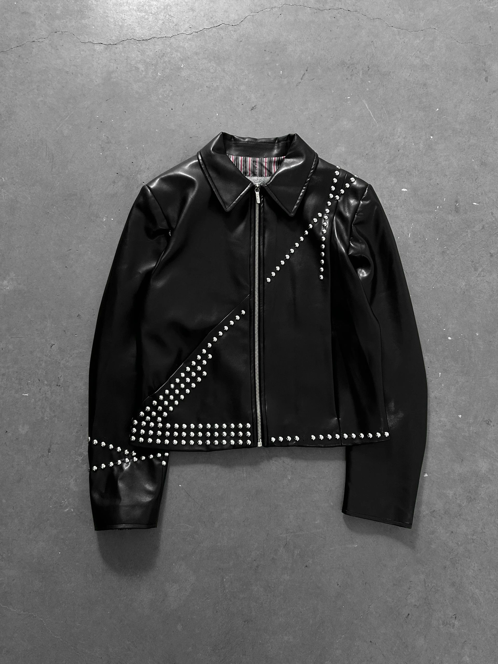 Versace Studded Leather Jacket