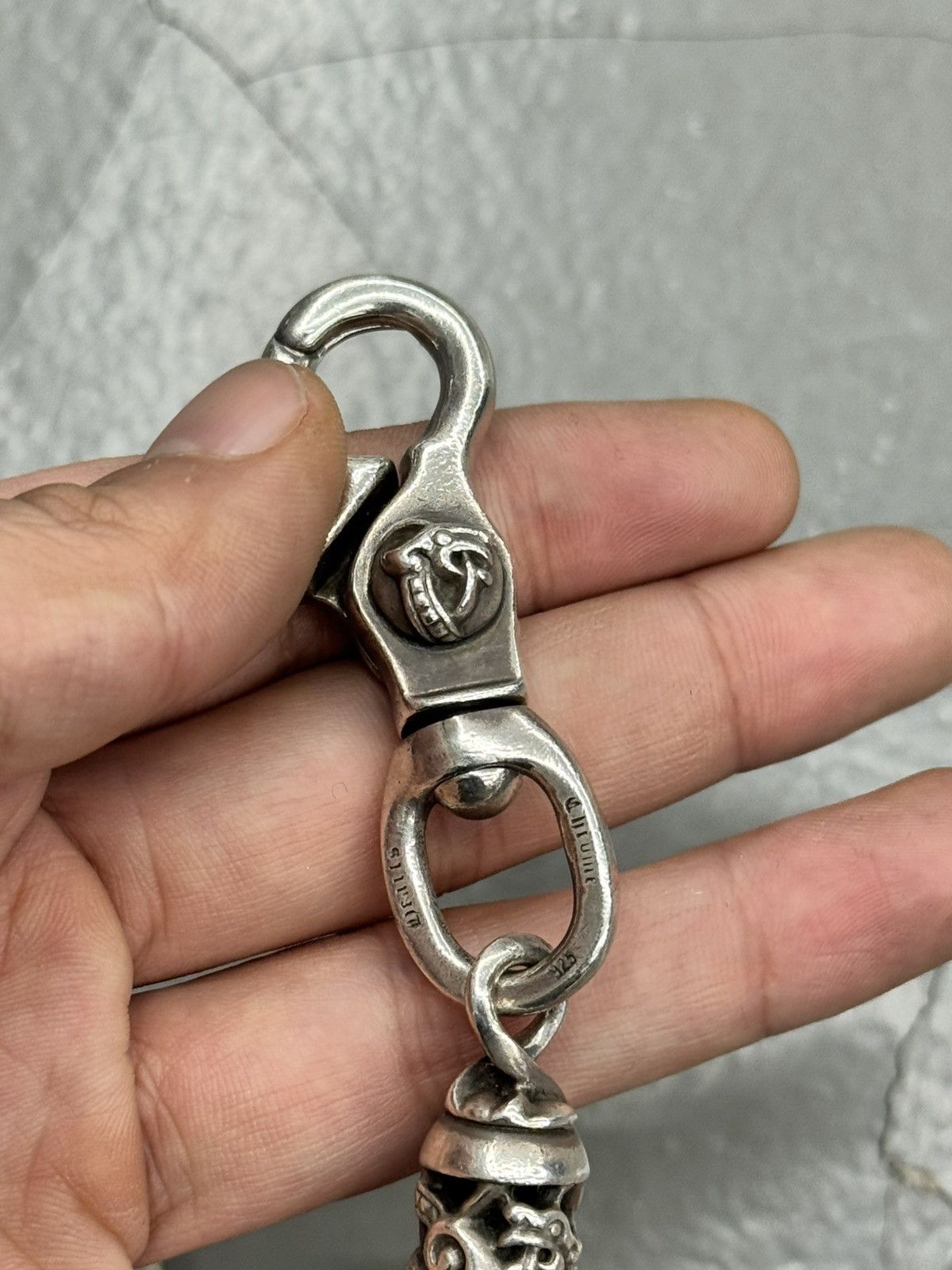 Chrome Hearts Chrome Hearts 11link roller 2lobster clip wallet chain Size ONE SIZE - 2 Thumbnail