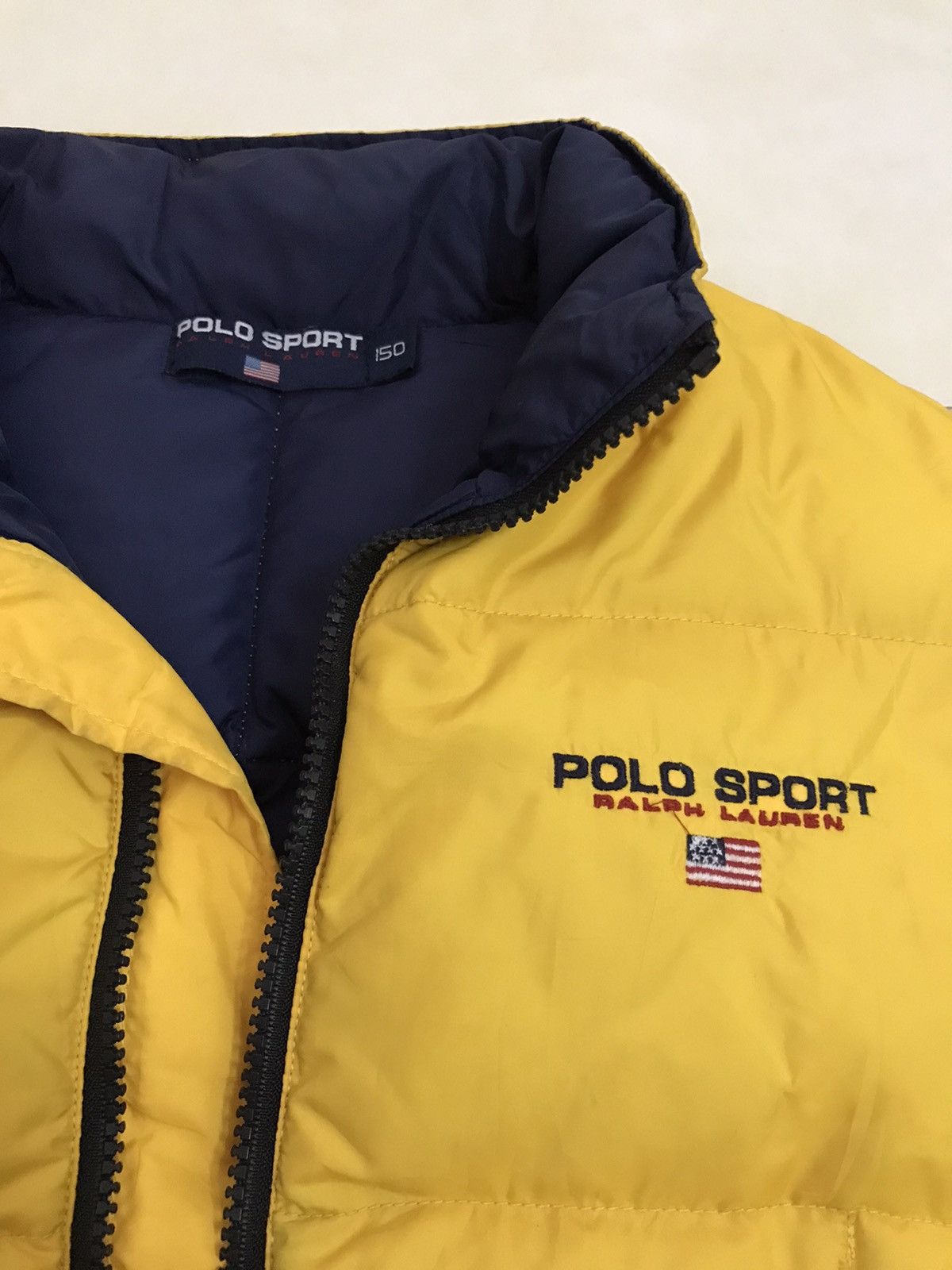 Polo Ralph Lauren Vintage 90s Polo Sport Puffer Down Vest Jacket Size US S / EU 44-46 / 1 - 7 Thumbnail