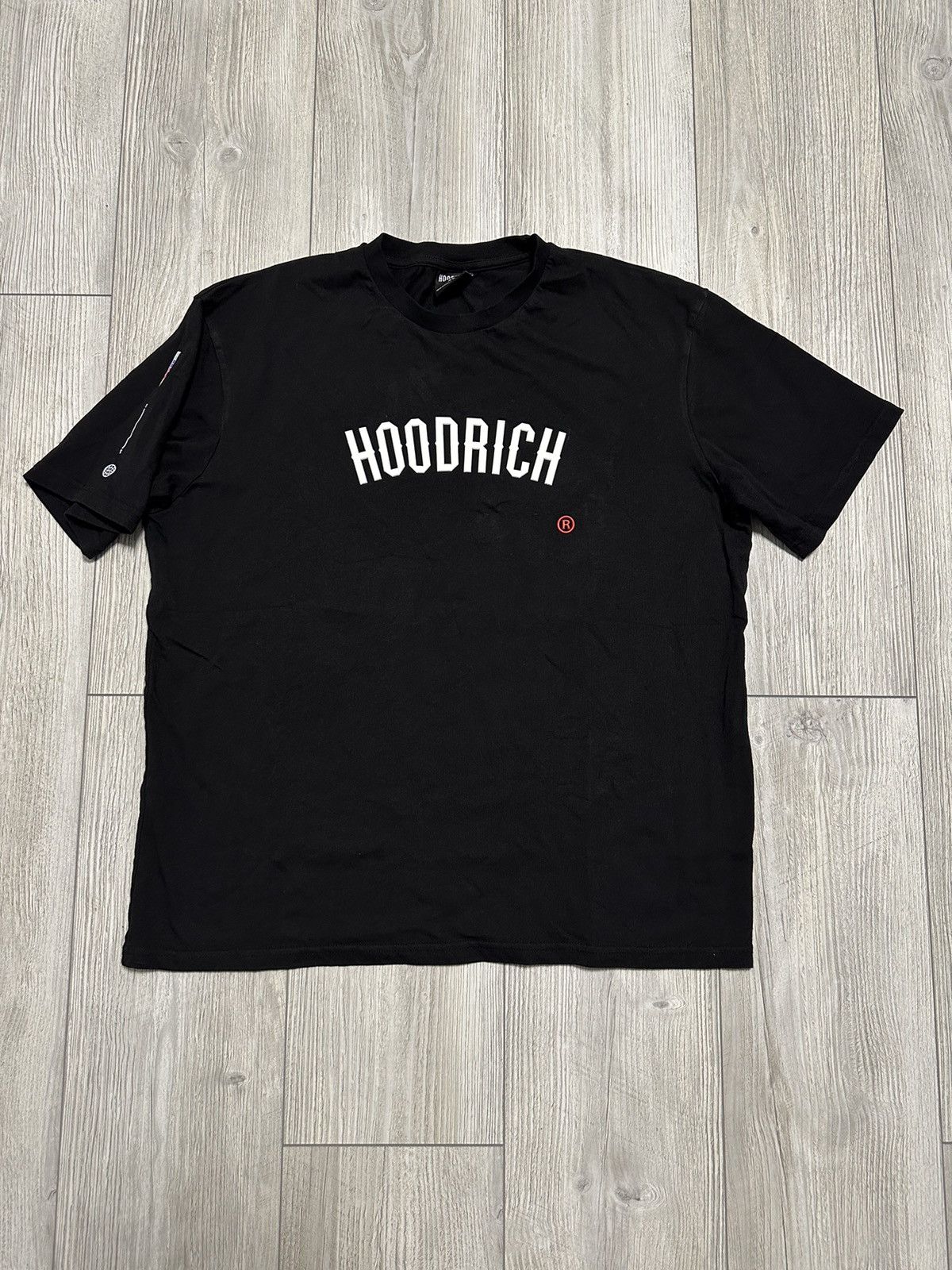 Vintage Vintage Hoodrich T Shirt Tee Baggy Big Logo Y2K 90s Size US XL / EU 56 / 4 - 5 Thumbnail