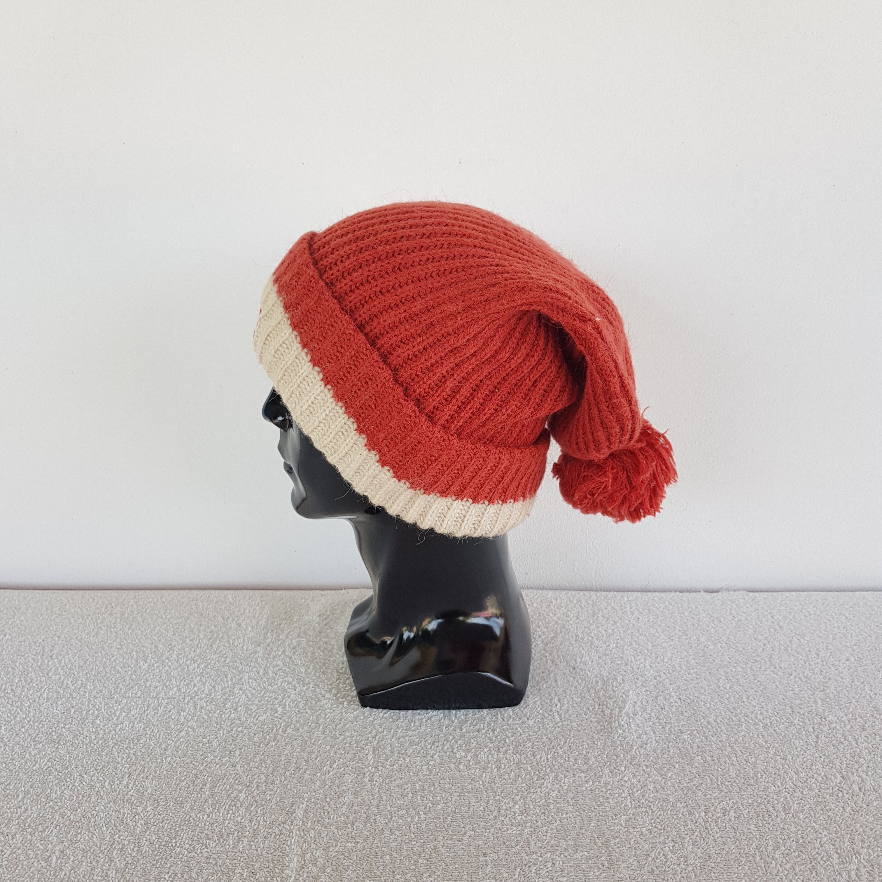 Japanese Brand Vintage Hiwave Beanie Knitted Snow Caps Hats. Size ONE SIZE - 4 Thumbnail