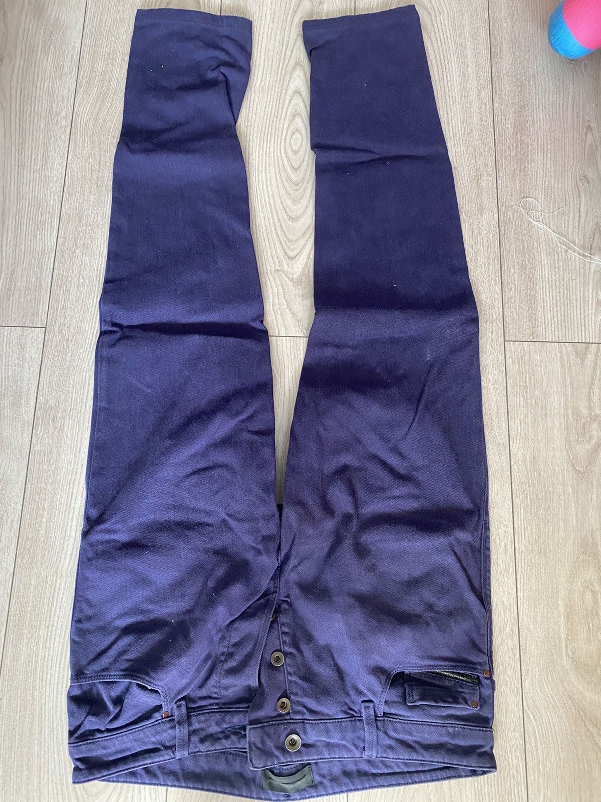 Diesel Black Gold Diesel Black Gold Jeans, Dark Purple, Excellent Condition Size US 31 - 2 Thumbnail