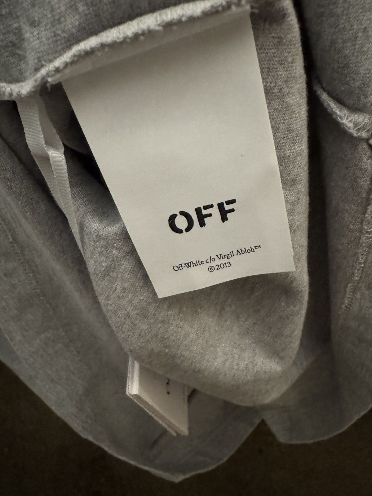 Off-White Off-White Oversized Logo Cotton Graphic Tee Size XX-Small Size US XXS / EU 40 - 7 Thumbnail