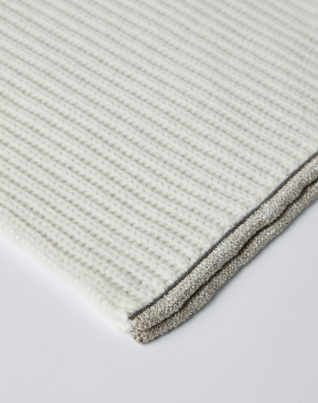 Brunello Cucinelli o1la1rc1a0325 Size: OS/Cashmere Scarf in Light Beige Size ONE SIZE - 3 Thumbnail