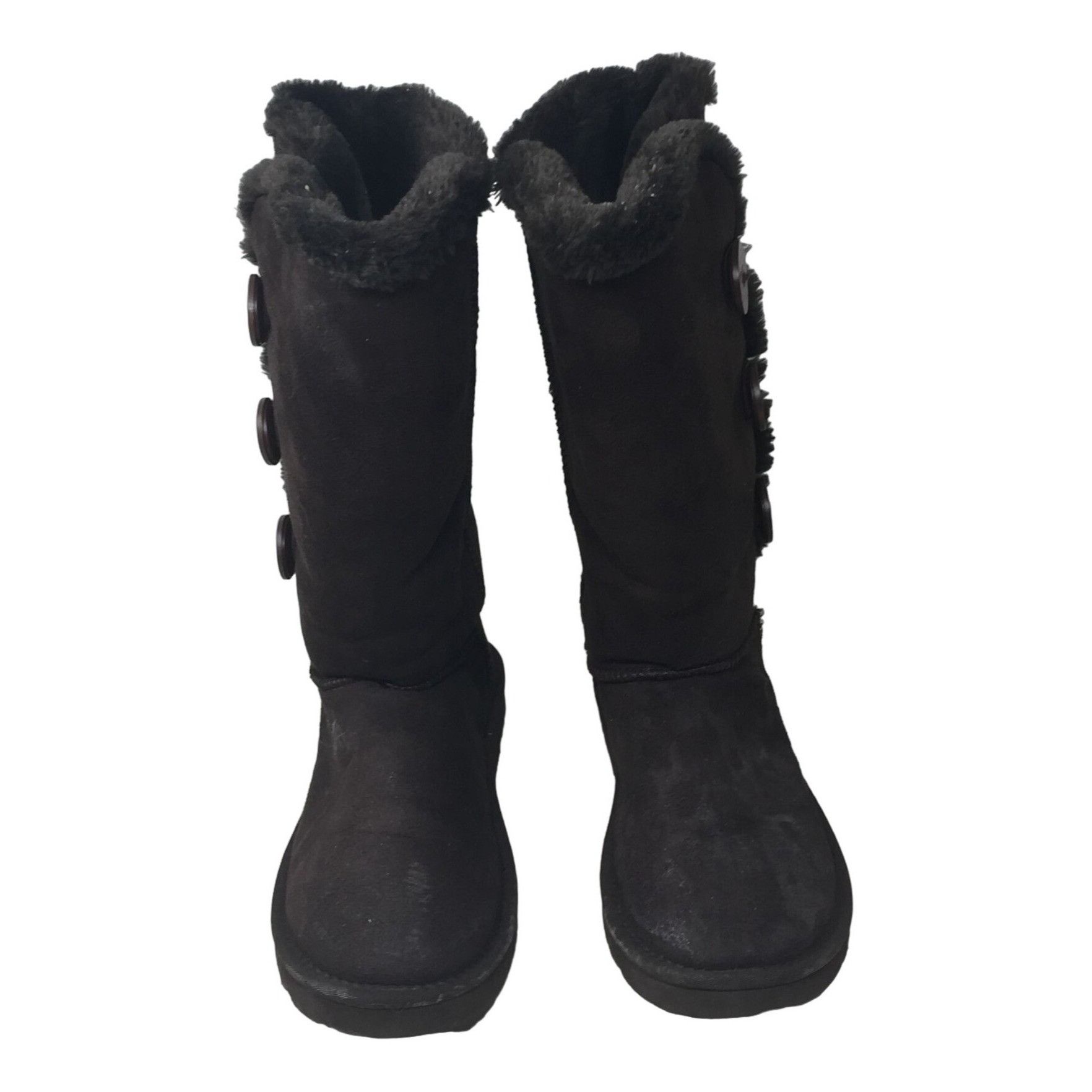 Ugg Womens Size 7 UGG Australia Boots- Brown with Buttons Size US 7 / IT 37 - 4 Thumbnail