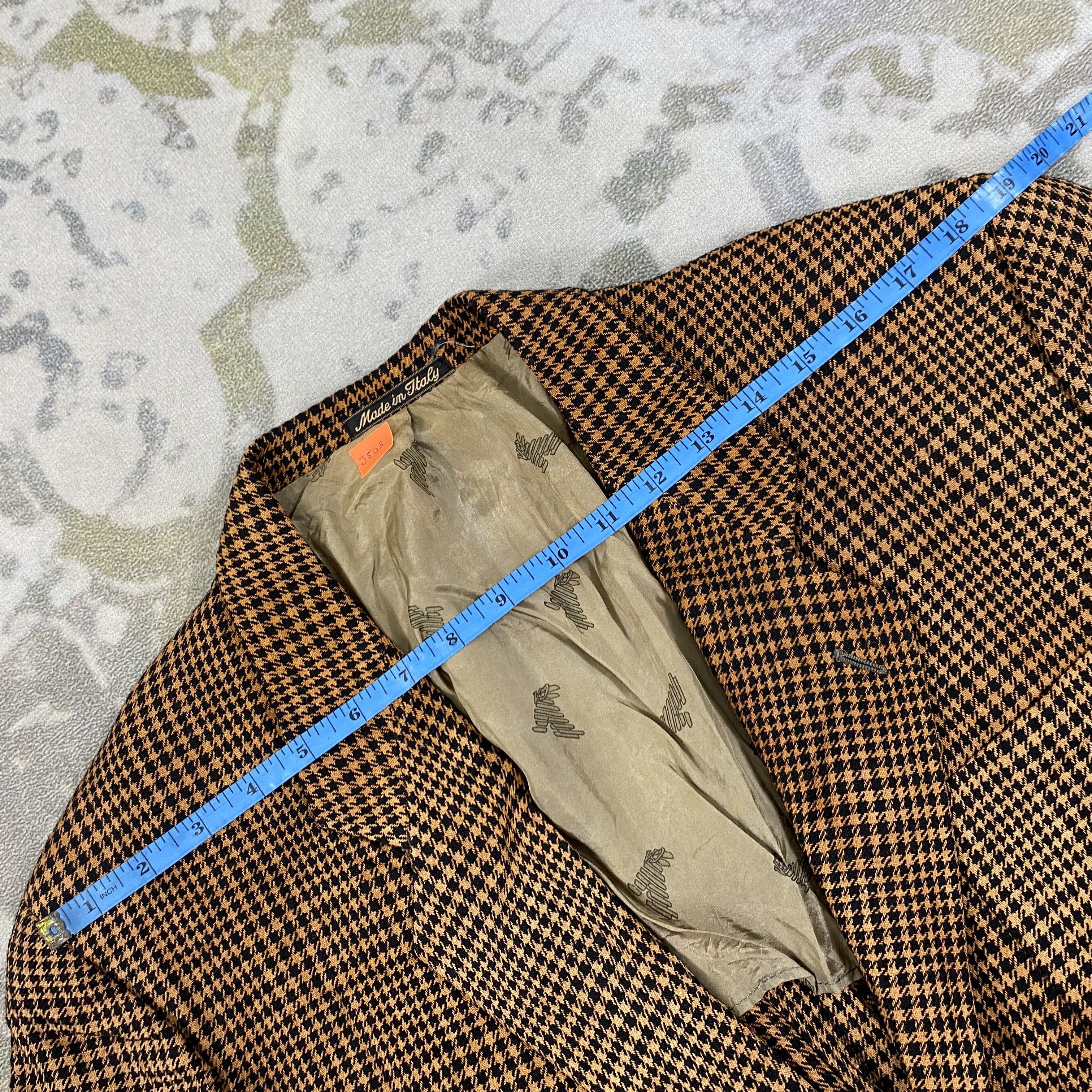 Emporio Armani Emporio Armani Checked Blazer Coat- J503 Size US M / EU 48-50 / 2 - 5 Thumbnail