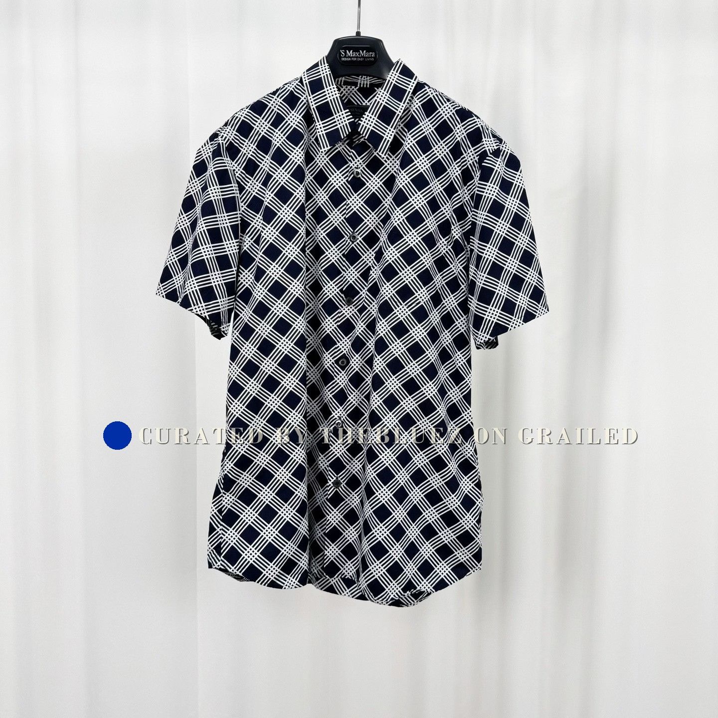 Prada Prada Checkered Short-Sleeve Shirt Size US M / EU 48-50 / 2 - 1 Thumbnail