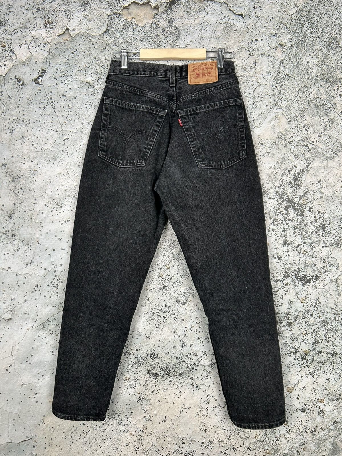 Levi's Vintage Levi’s 507 30x30 Black Denim Pants Jeans Size US 30 / EU 46 - 4 Thumbnail