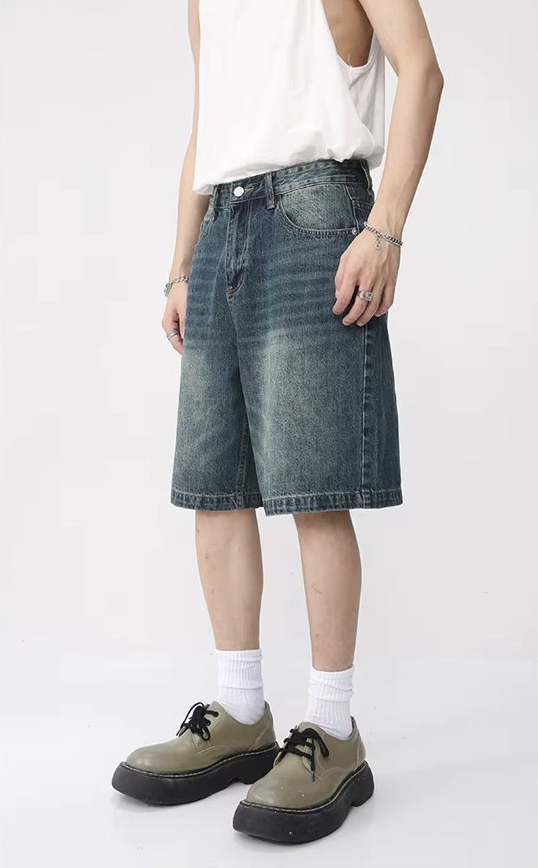 Jean × Vintage Vintage Denim Short Size US 29 - 2 Thumbnail
