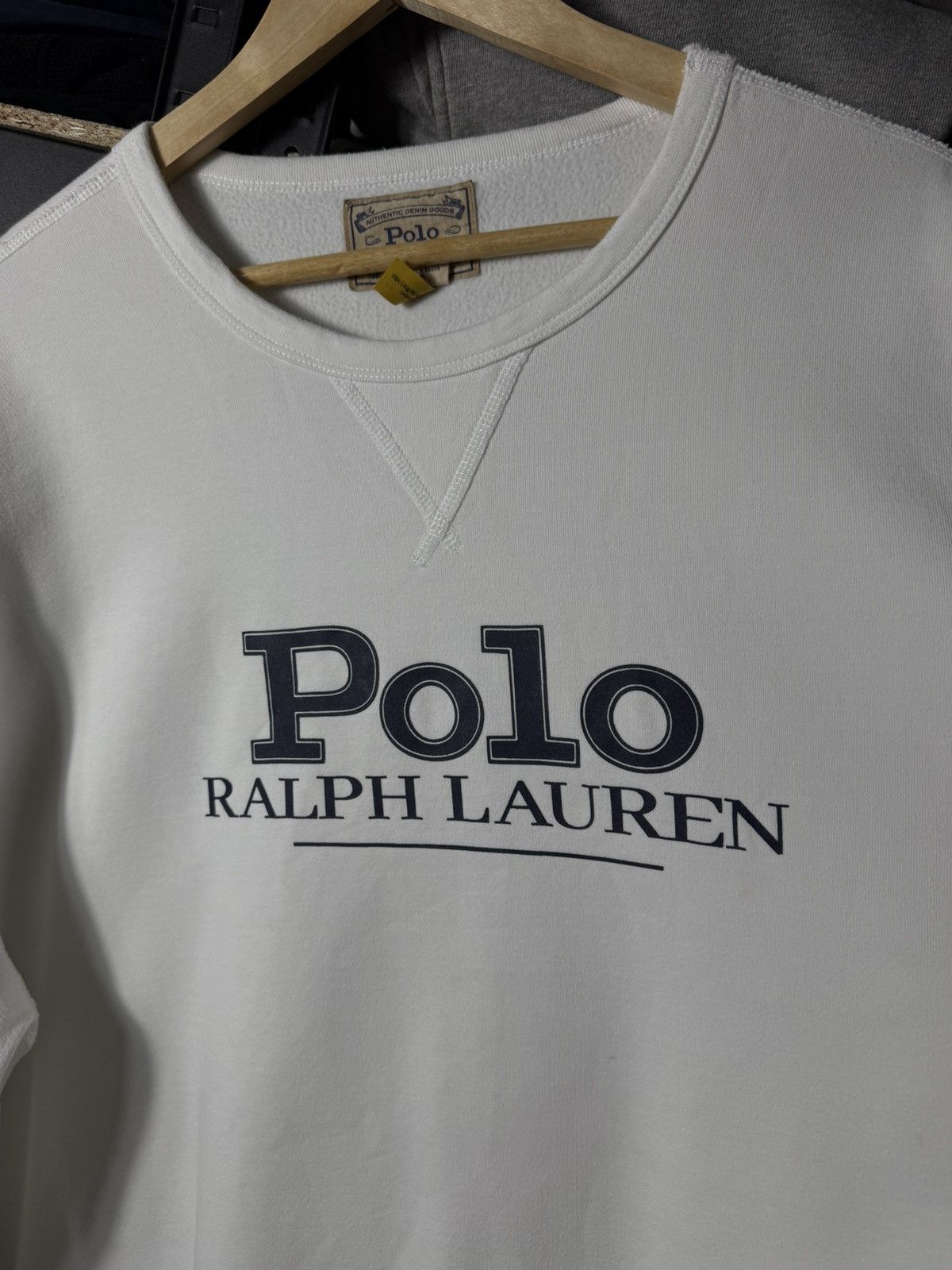 Polo Ralph Lauren Polo Ralph Lauren Sweatshirt Big Logo Crewneck Vintage Style Size US XXL / EU 58 / 5 - 5 Thumbnail