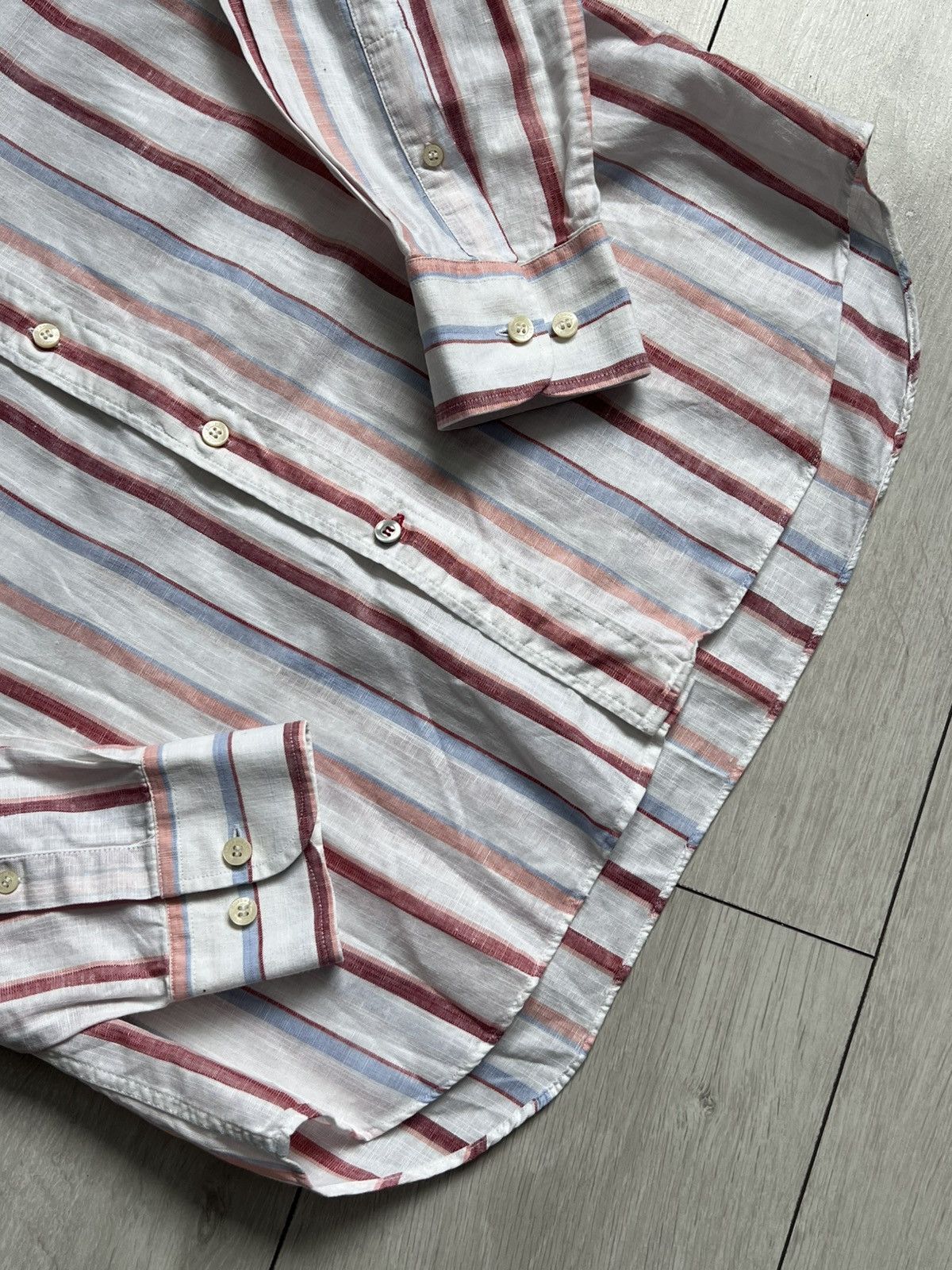 Burberry Thomas Burberry Vintage Button Down Shirt Size US M / EU 48-50 / 2 - 4 Thumbnail