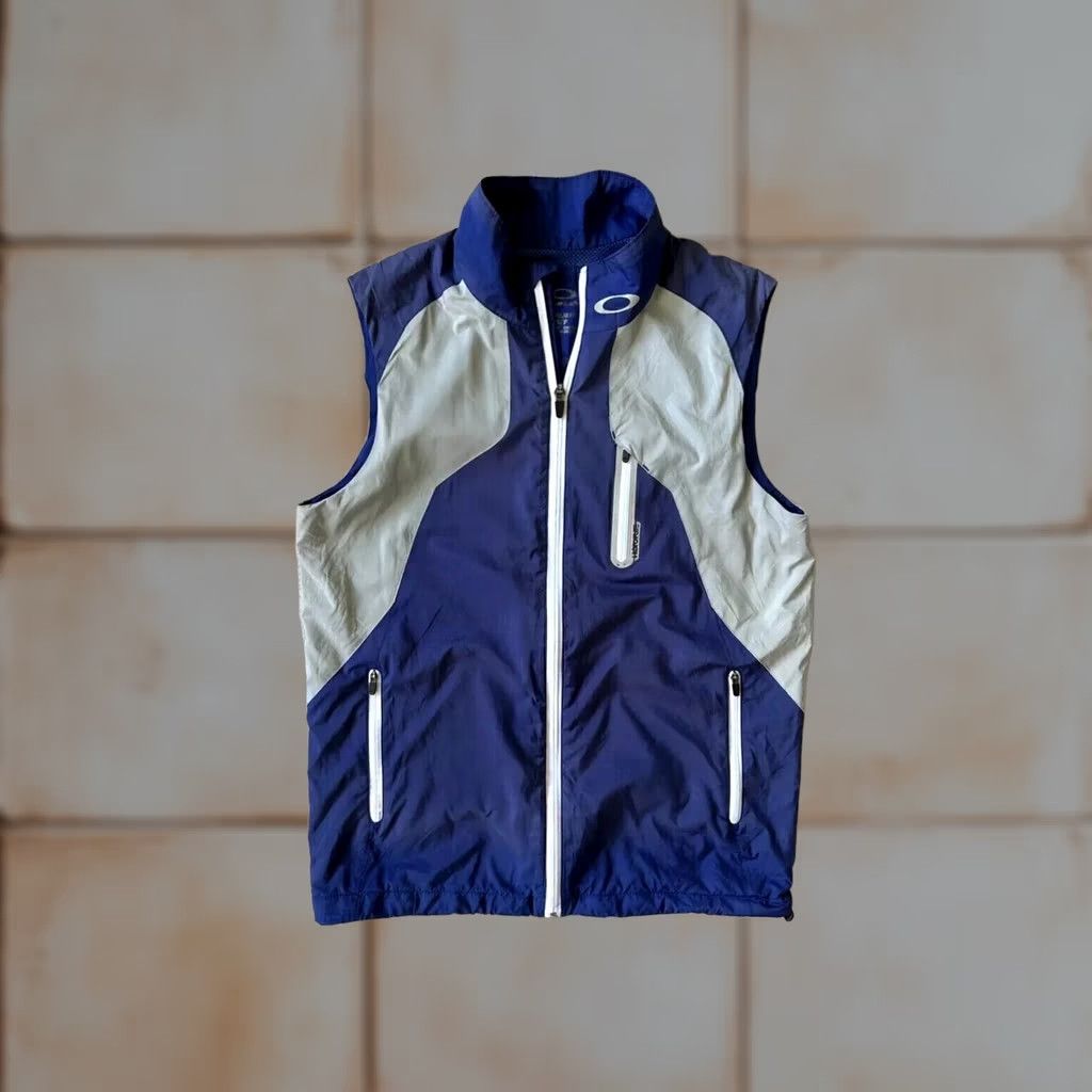 Oakley VINTAGE Oakley Vest BOmbER Jacket Racing Blue Men S Adult XL? Size US S / EU 44-46 / 1 - 1 Thumbnail