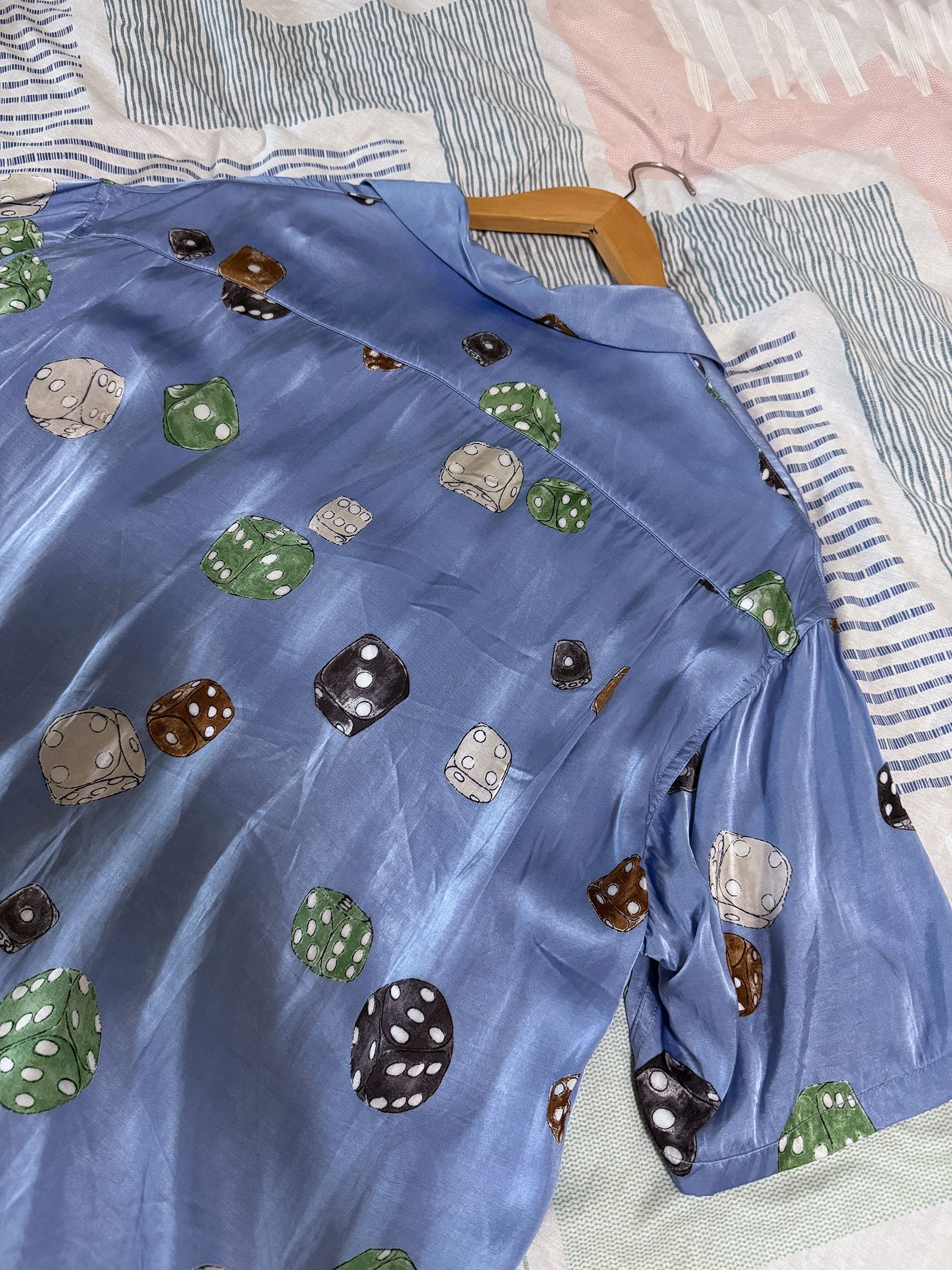 Visvim 21 SS Wallis Shirt Dice Blue Sz. 1 012101105011013 Size US S / EU 44-46 / 1 - 8 Thumbnail