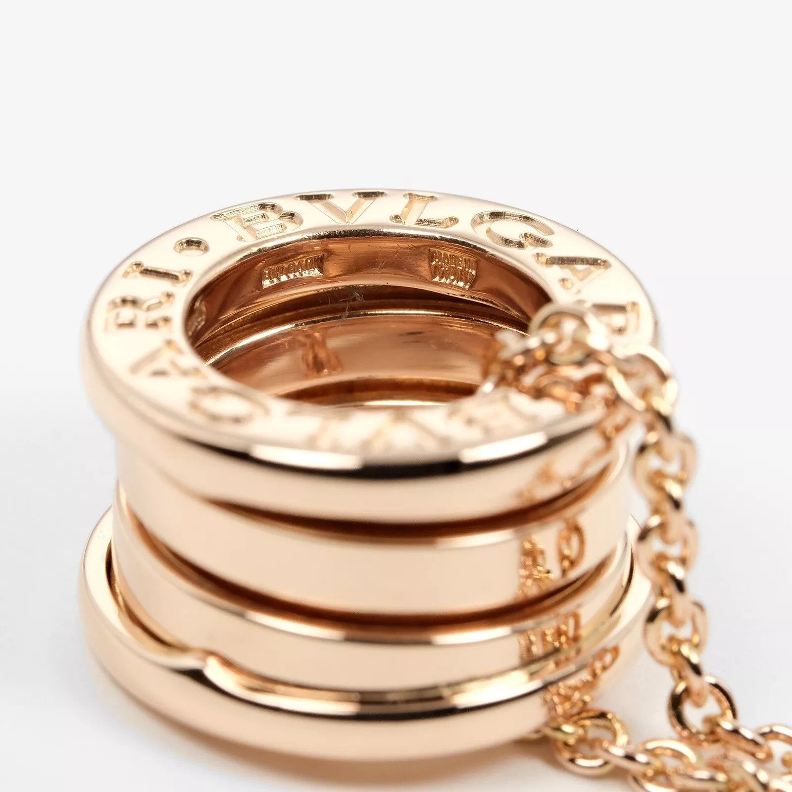 Bvlgari BVLGARI Be zero one Necklace B.ZERO1 K18 Pink Size ONE SIZE - 3 Thumbnail