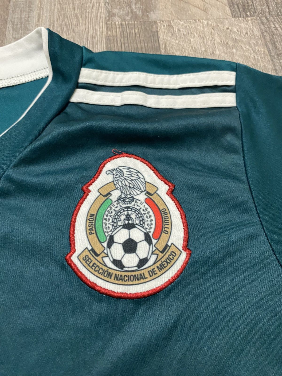 Vintage Mexico Socccer Jersey Football Green Size US S / EU 44-46 / 1 - 3 Thumbnail