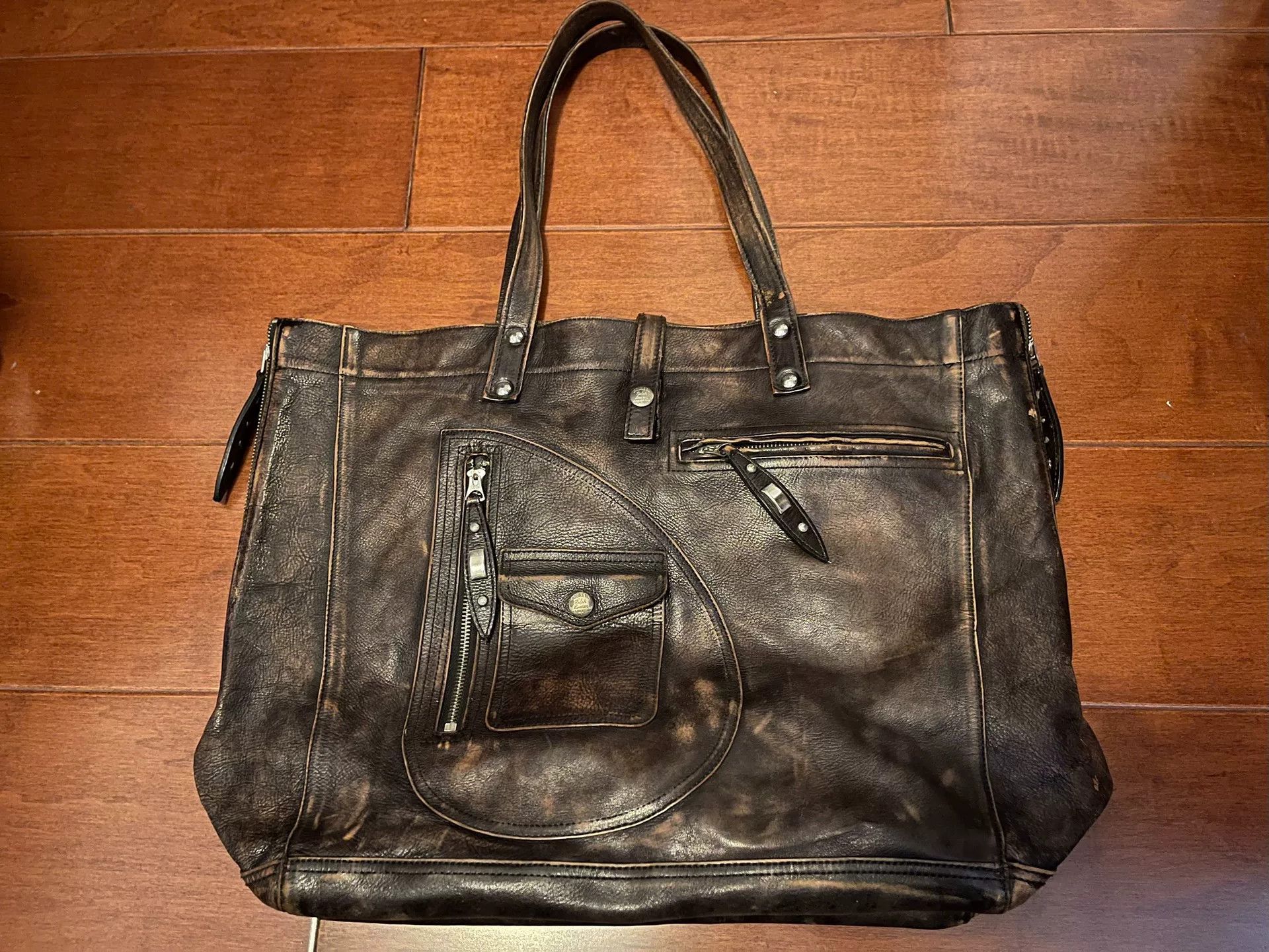RRL Ralph Lauren RRL Double RL Leather Tote Bag Size ONE SIZE - 1 Thumbnail