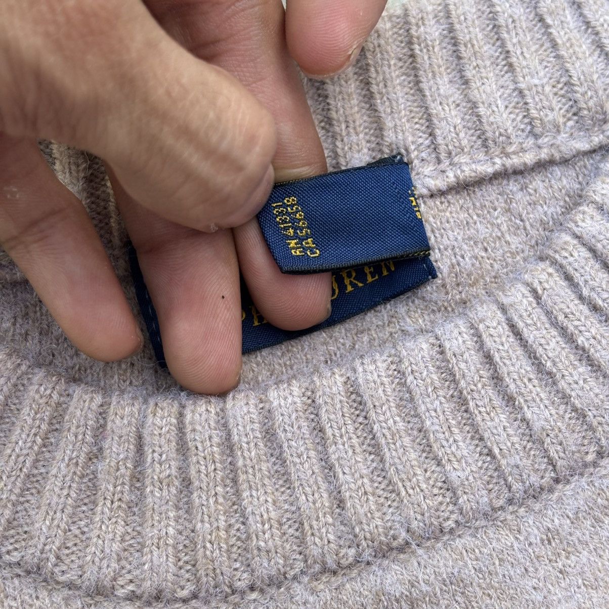 Polo Ralph Lauren Vintage 90s Polo Ralph Lauren Knitwear Size US L / EU 52-54 / 3 - 6 Thumbnail
