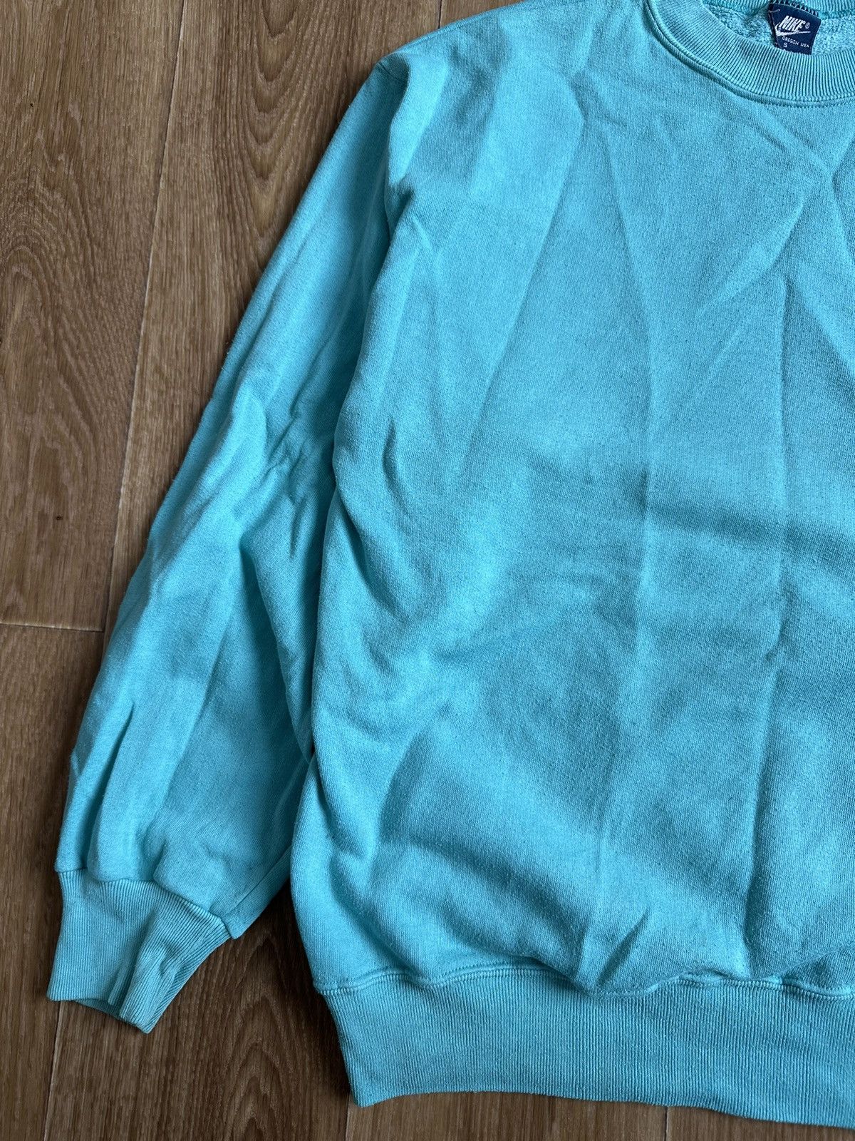 Nike × Vintage Vintage 80’s Nike Oregon USA y2k sweatshirt blue label Size US S / EU 44-46 / 1 - 3 Thumbnail