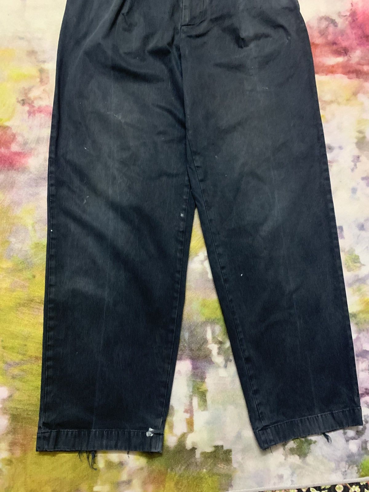 Acne Studios Acne Studios Wide Baggy Distress Dirty Pants Size US 32 / EU 48 - 3 Thumbnail