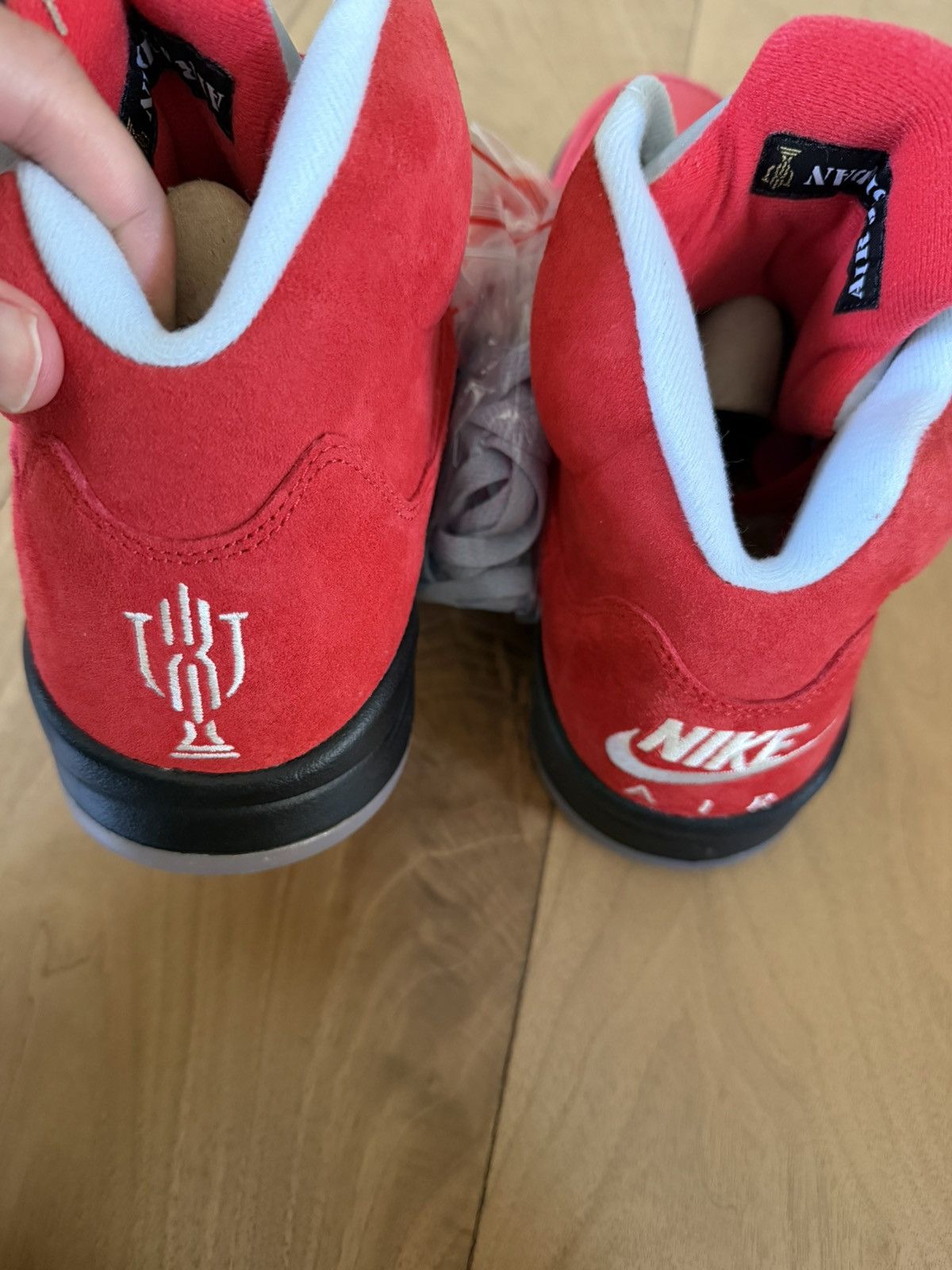 Jordan Brand Air Jordan 5 x Trophy Room Retro University Red F&F Size US 14 / EU 47 - 2 Thumbnail