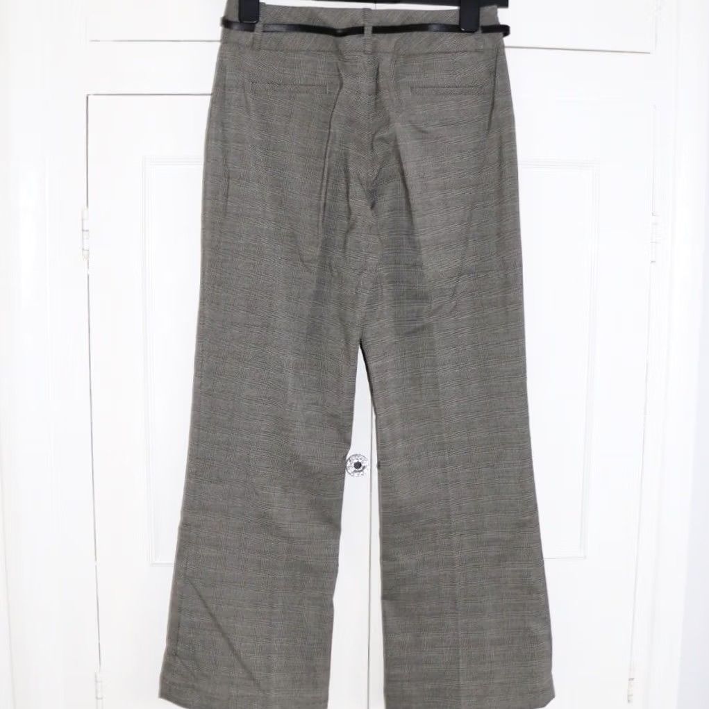 NEXT NEXT Houndstooth Trousers Size UK 8R Women’s Grey Mix Work Office Smart Ladies Size 30" / US 8 / IT 44 - 2 Thumbnail