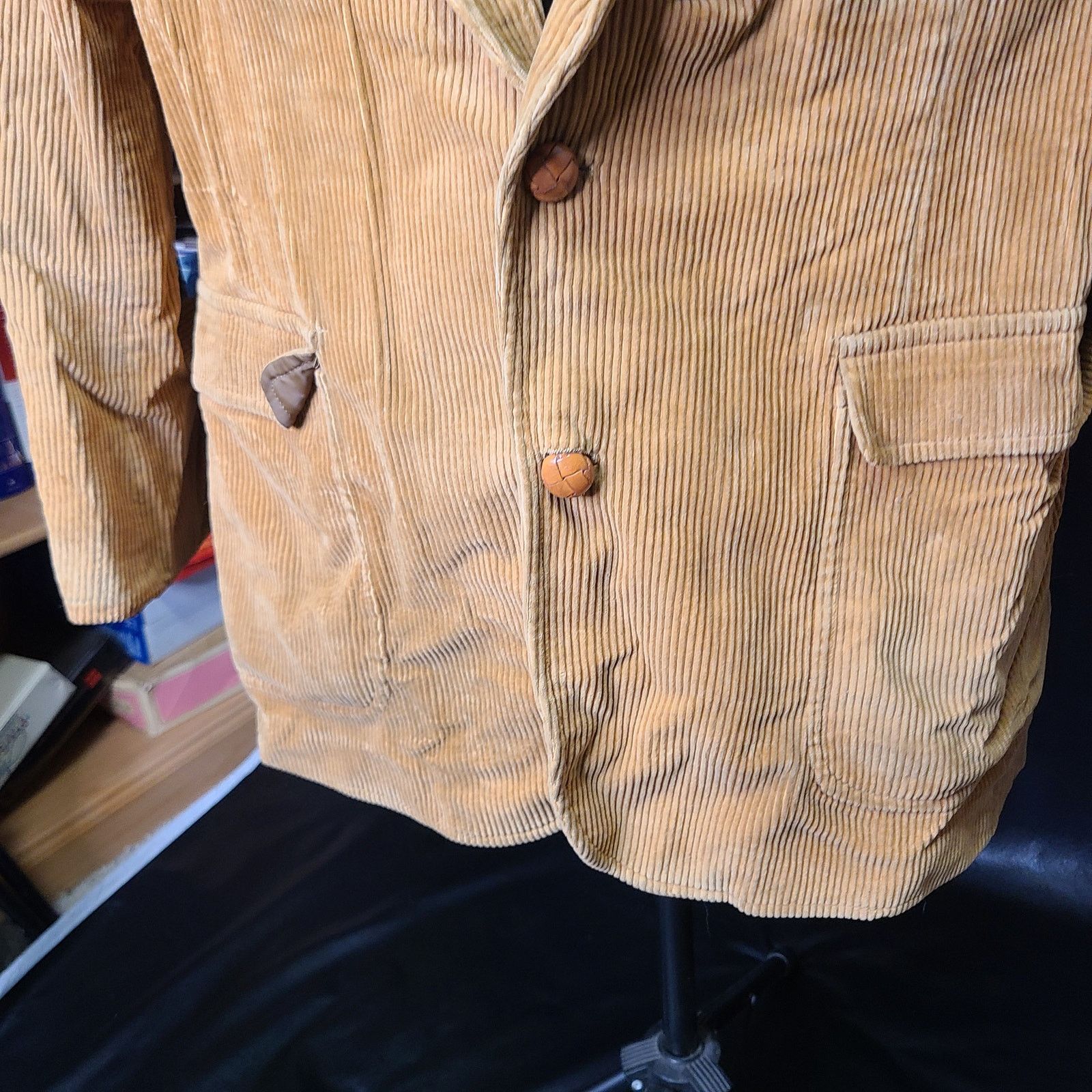 Manhattan Portage Vintage 70s Manhattan corduroy blazer jacket 44 regular Size US XL / EU 56 / 4 - 3 Thumbnail